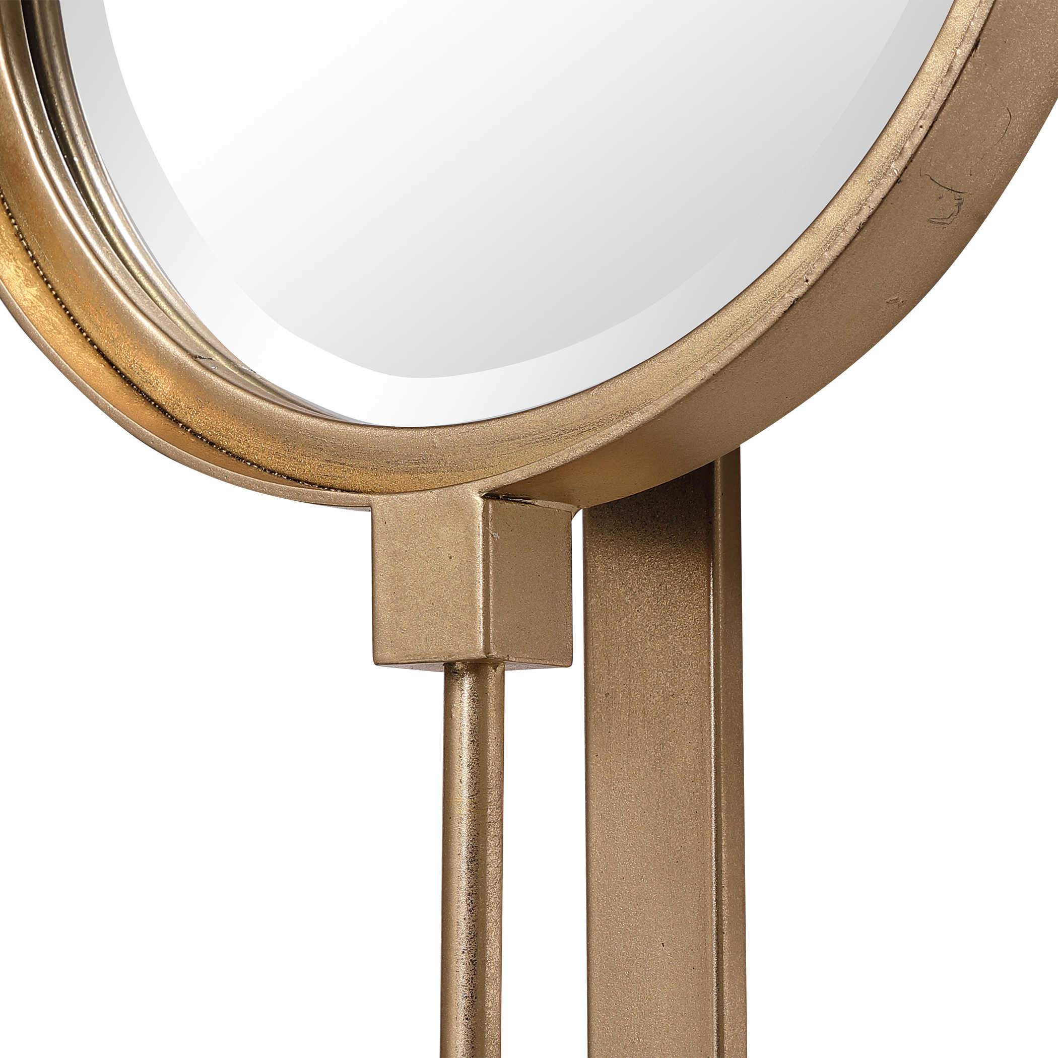 Uttermost Button Mirror - Image 5