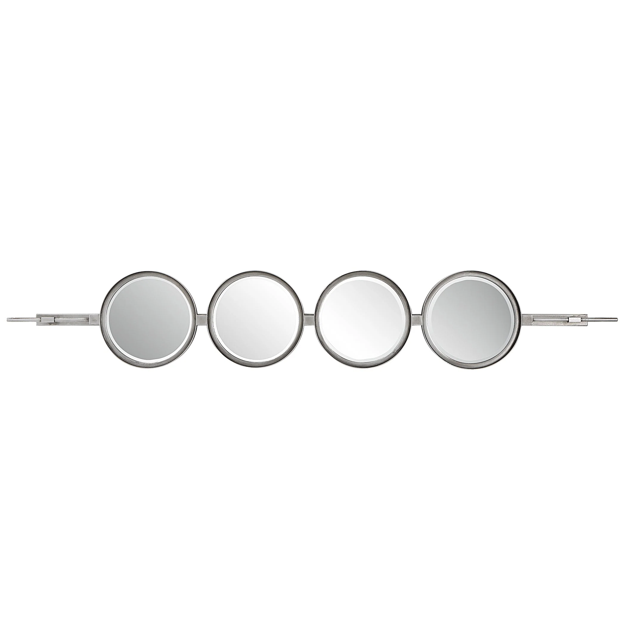 Uttermost Button Silver Mirror - Image 5
