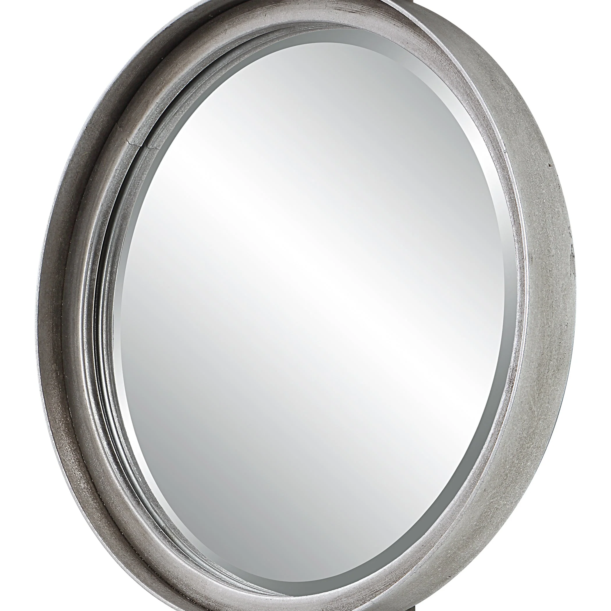 Uttermost Button Silver Mirror - Image 7