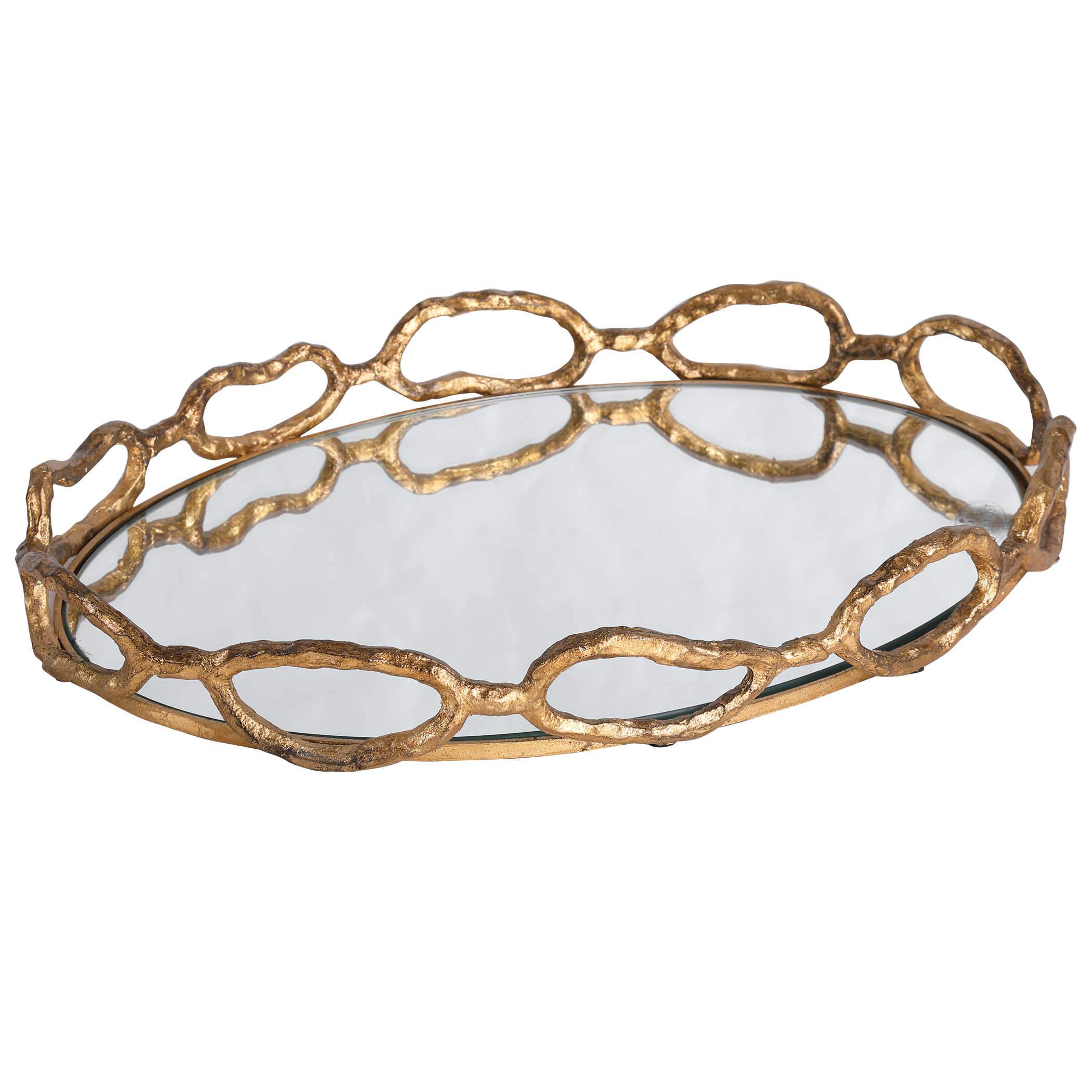 Uttermost Cable Chain Tray - Image 2