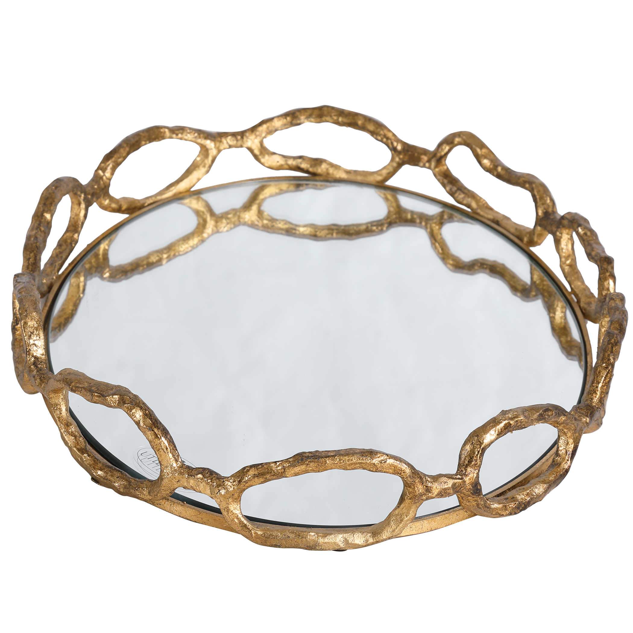Uttermost Cable Chain Tray - Image 3