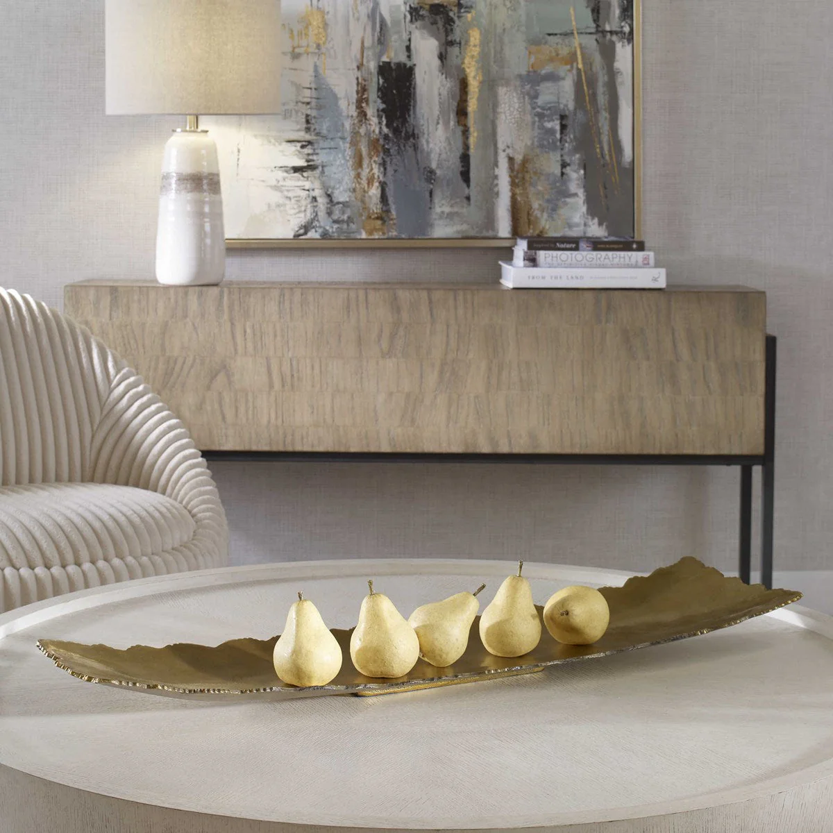 Uttermost Camilla Tray, Gold