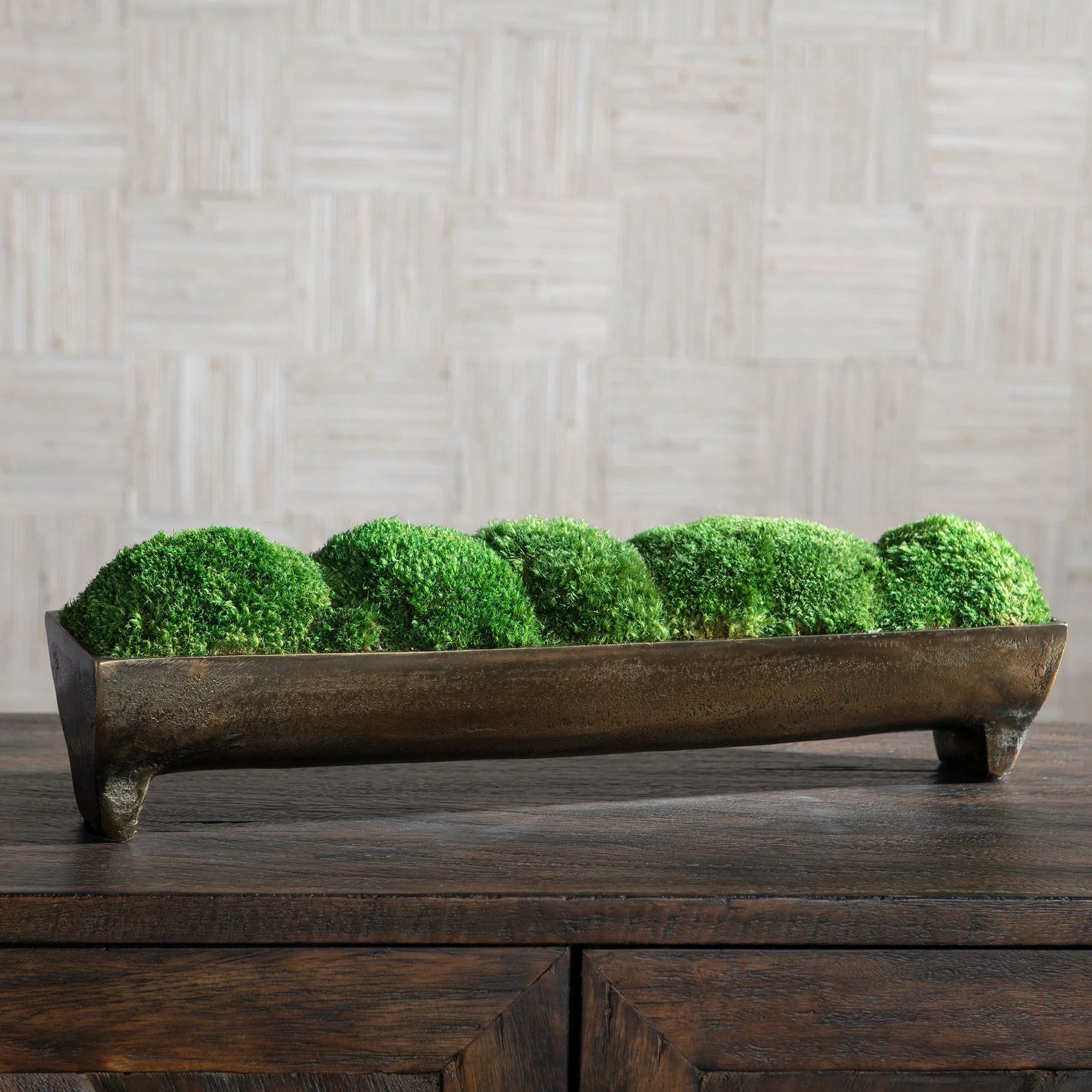 Uttermost Canal Moss Small Centerpiece - Image 2