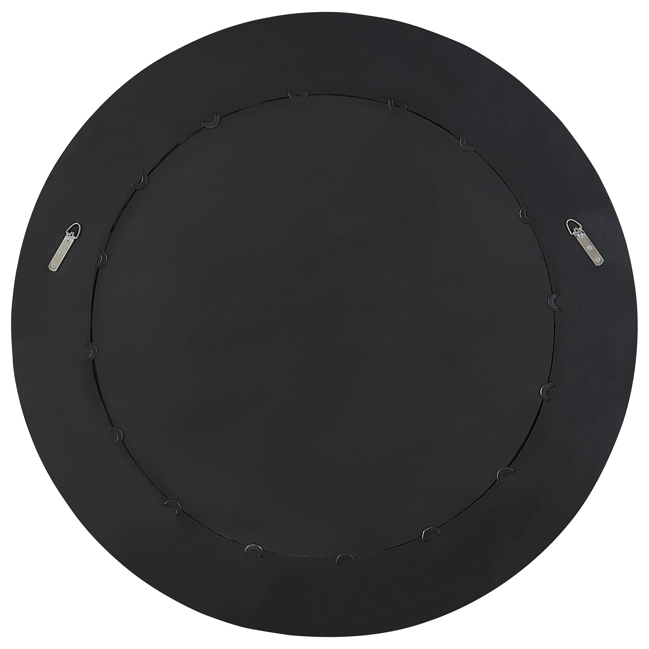 Uttermost Caribou Dark Espresso Round Mirror - Image 6