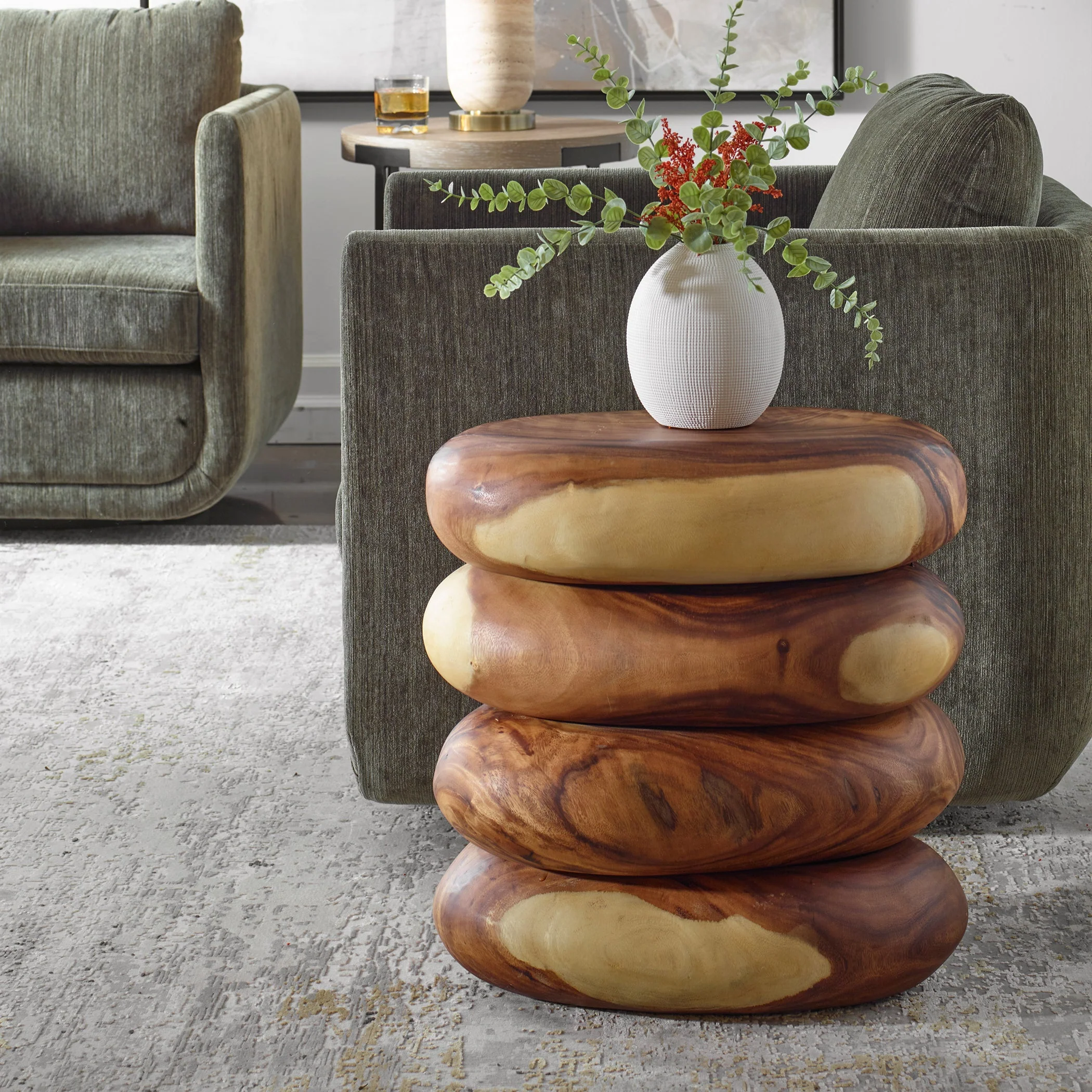 Uttermost Carrillo Modern End Table - Image 2