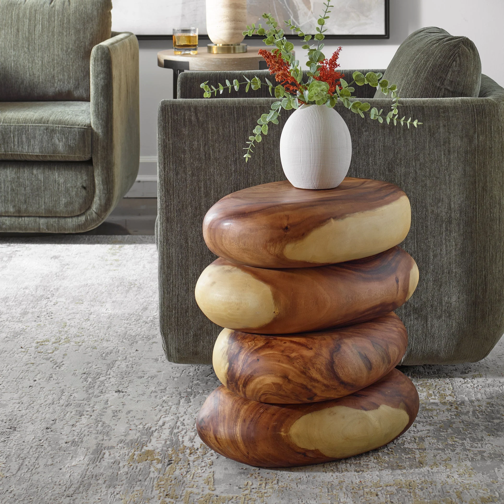 Uttermost Carrillo Modern End Table - Image 3