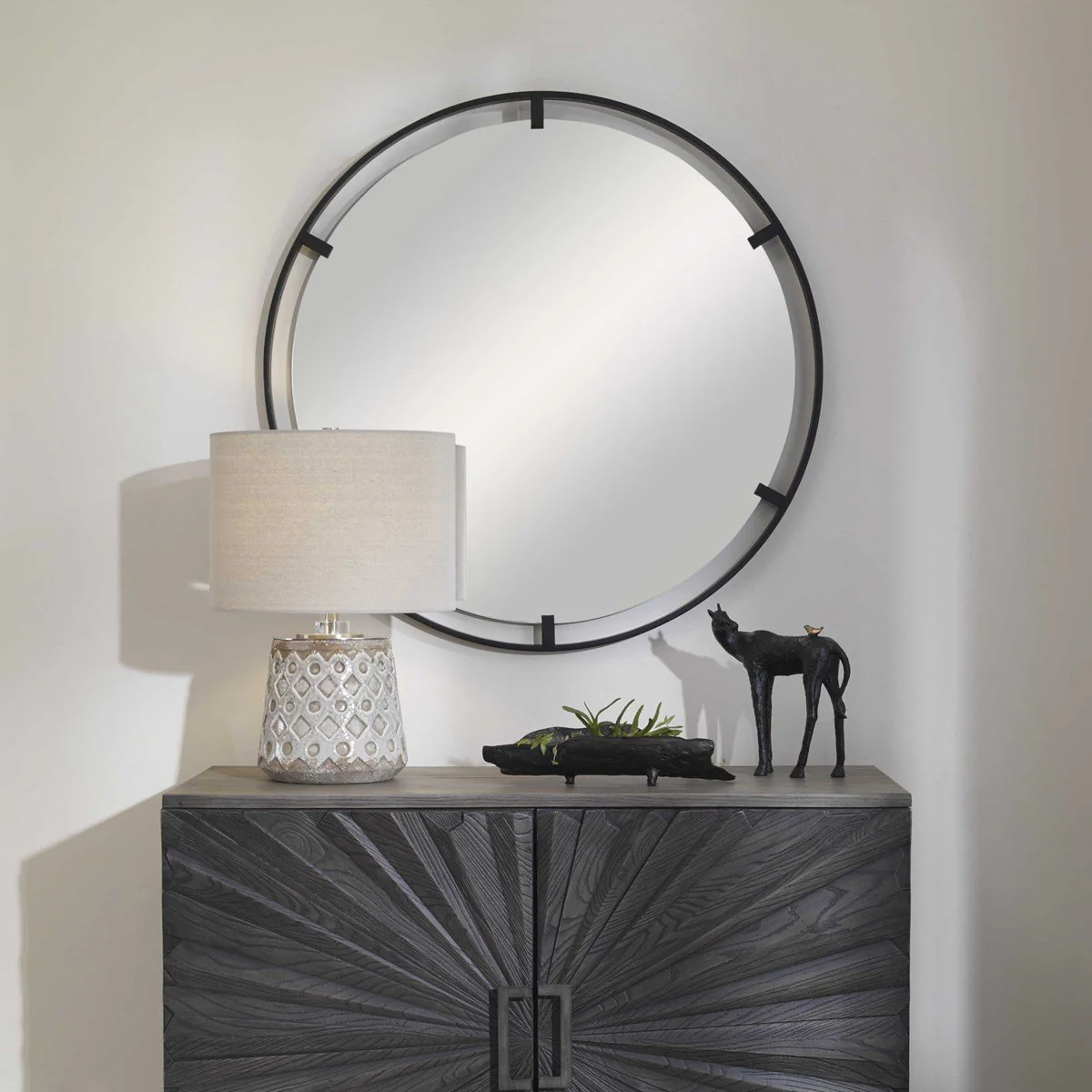 Uttermost Cashel Round Mirror
