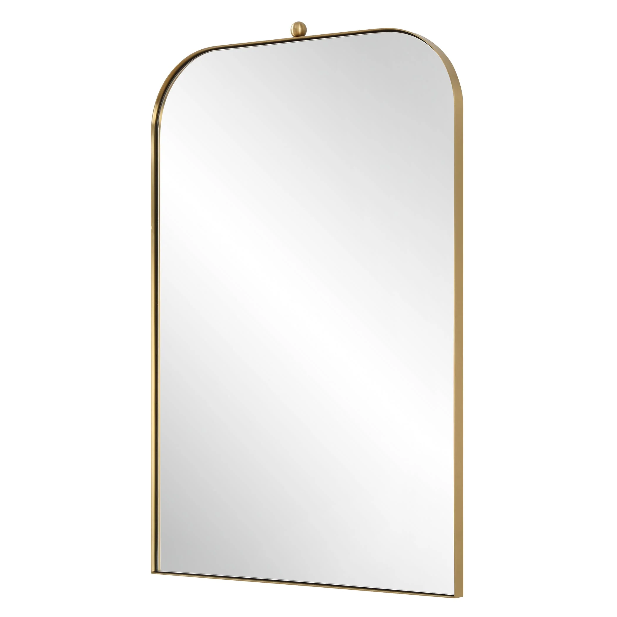 Uttermost Cassidy Brass Arch Mirror - Image 5