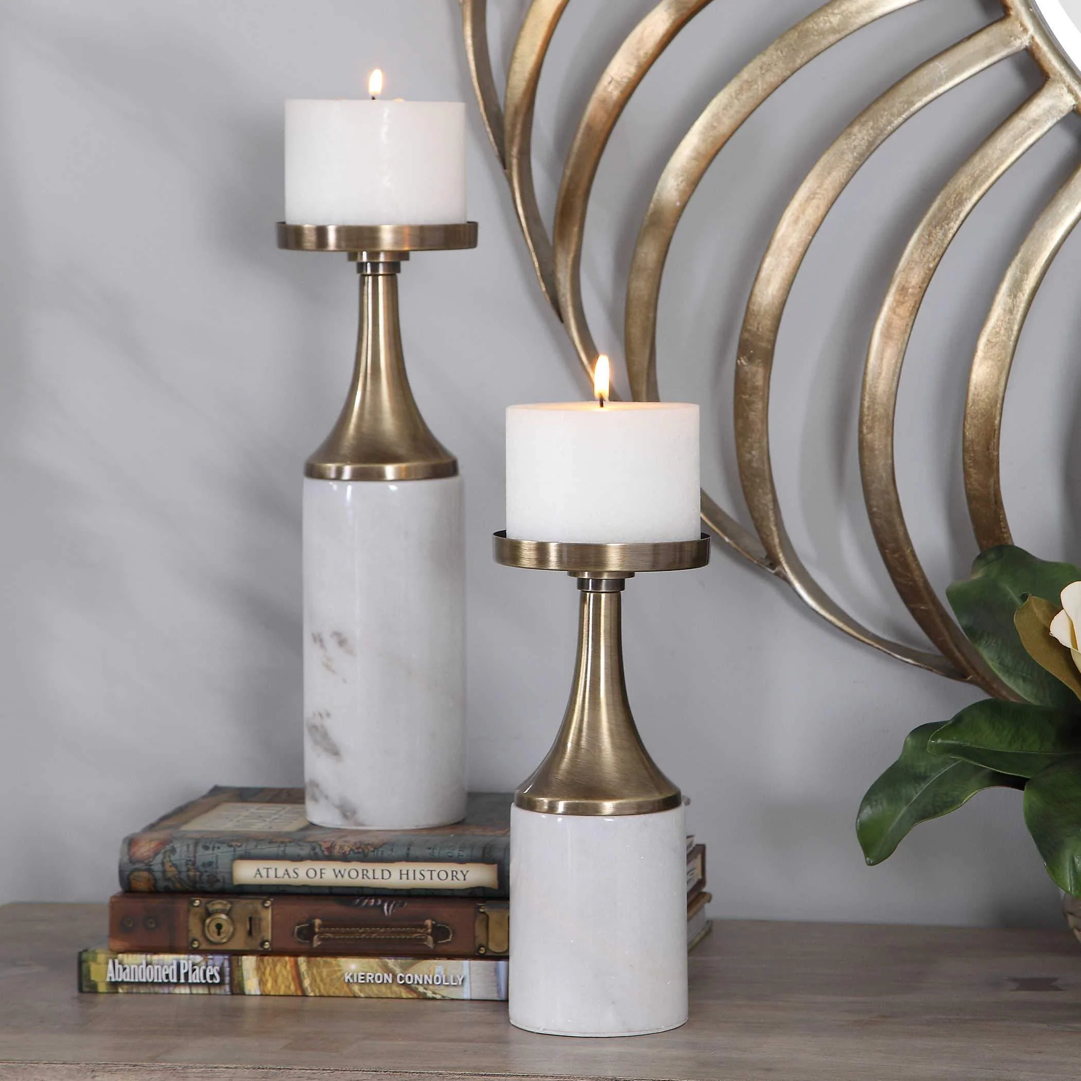 Uttermost Castiel Candleholders, S/2