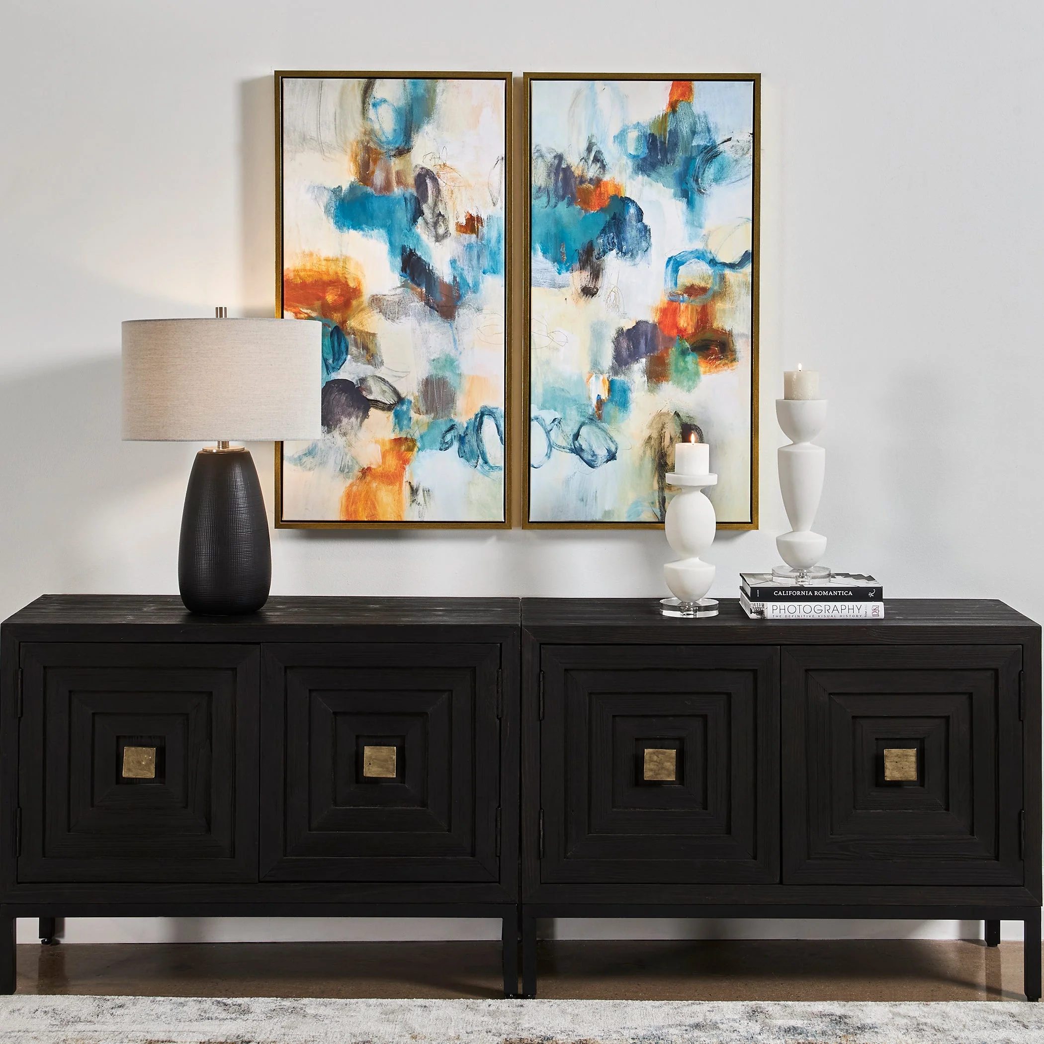 Uttermost Casual Moments Framed Abstract Art, Set/2 - Image 2