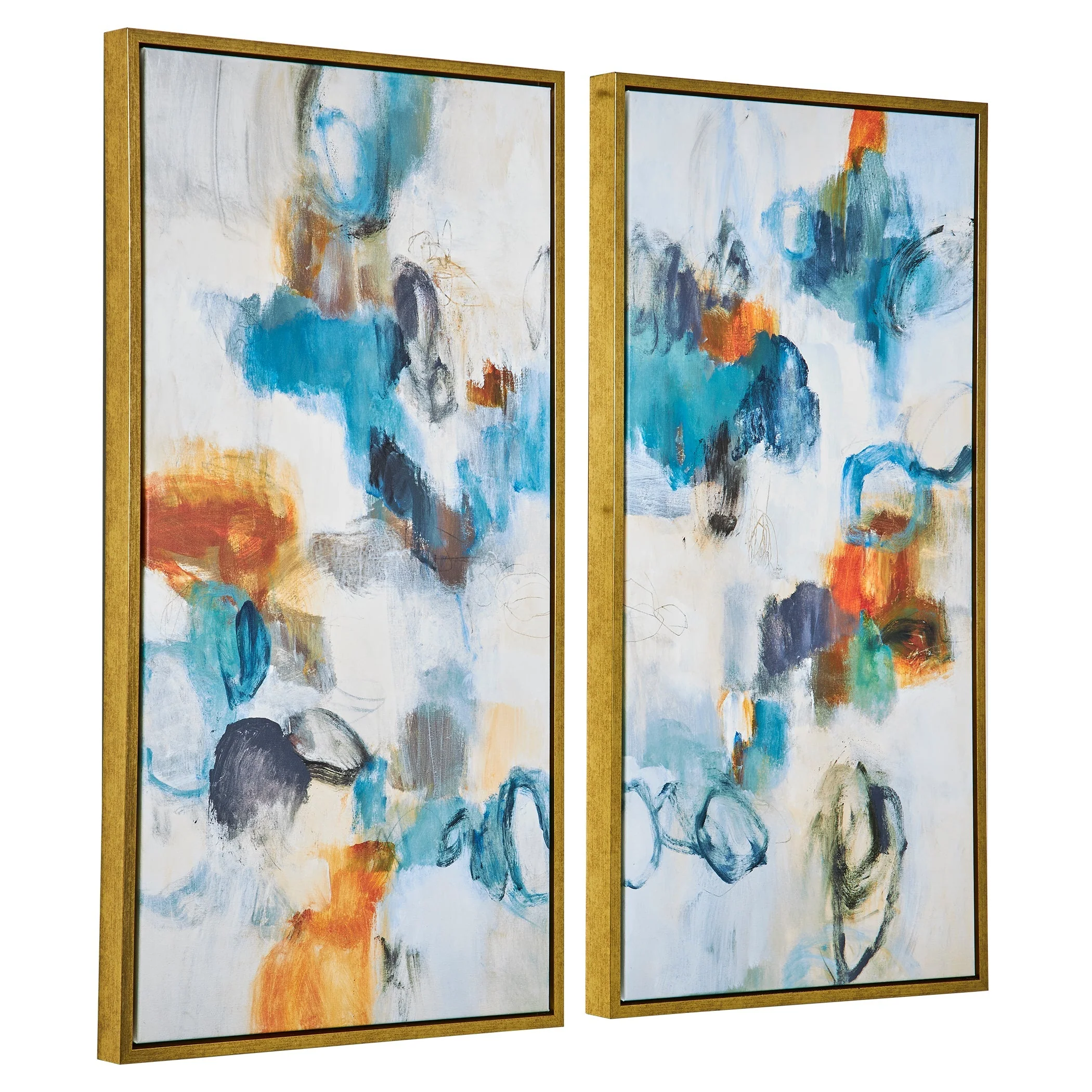 Uttermost Casual Moments Framed Abstract Art, Set/2 - Image 4