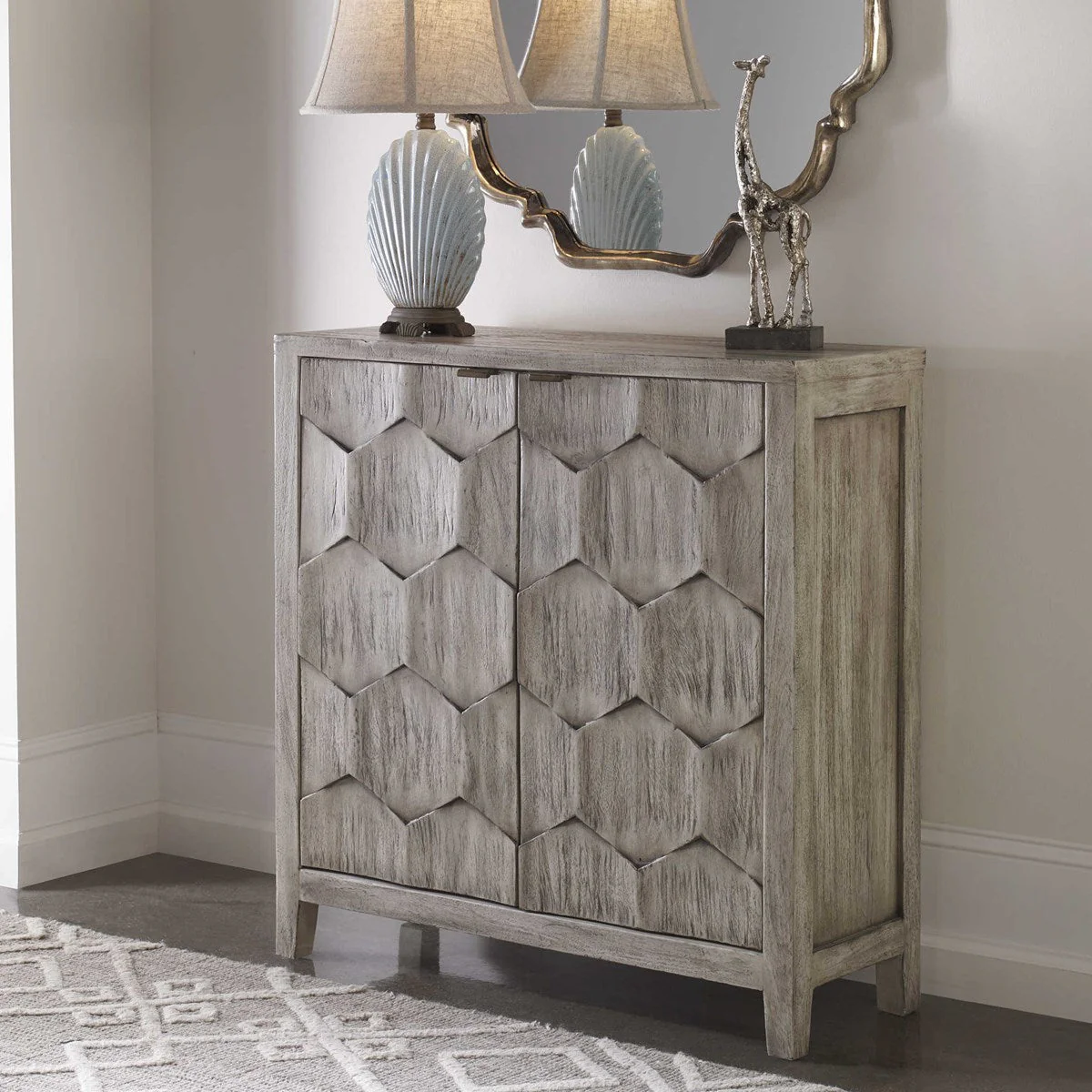 Uttermost Catori 2 Door Cabinet - Image 4