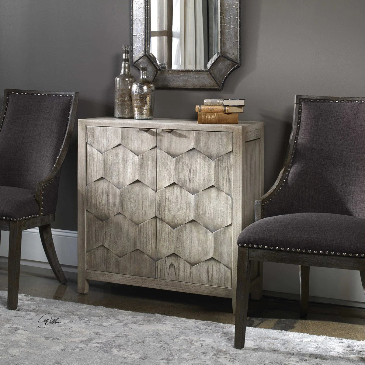 Uttermost Catori 2 Door Cabinet - Image 5