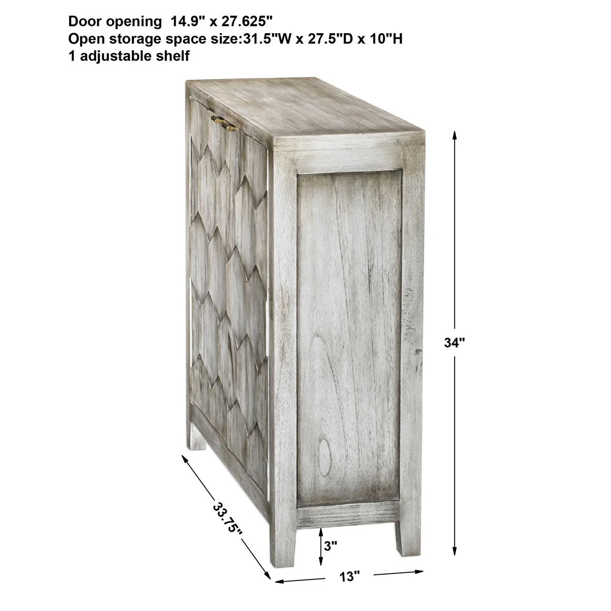 Uttermost Catori 2 Door Cabinet - Image 9