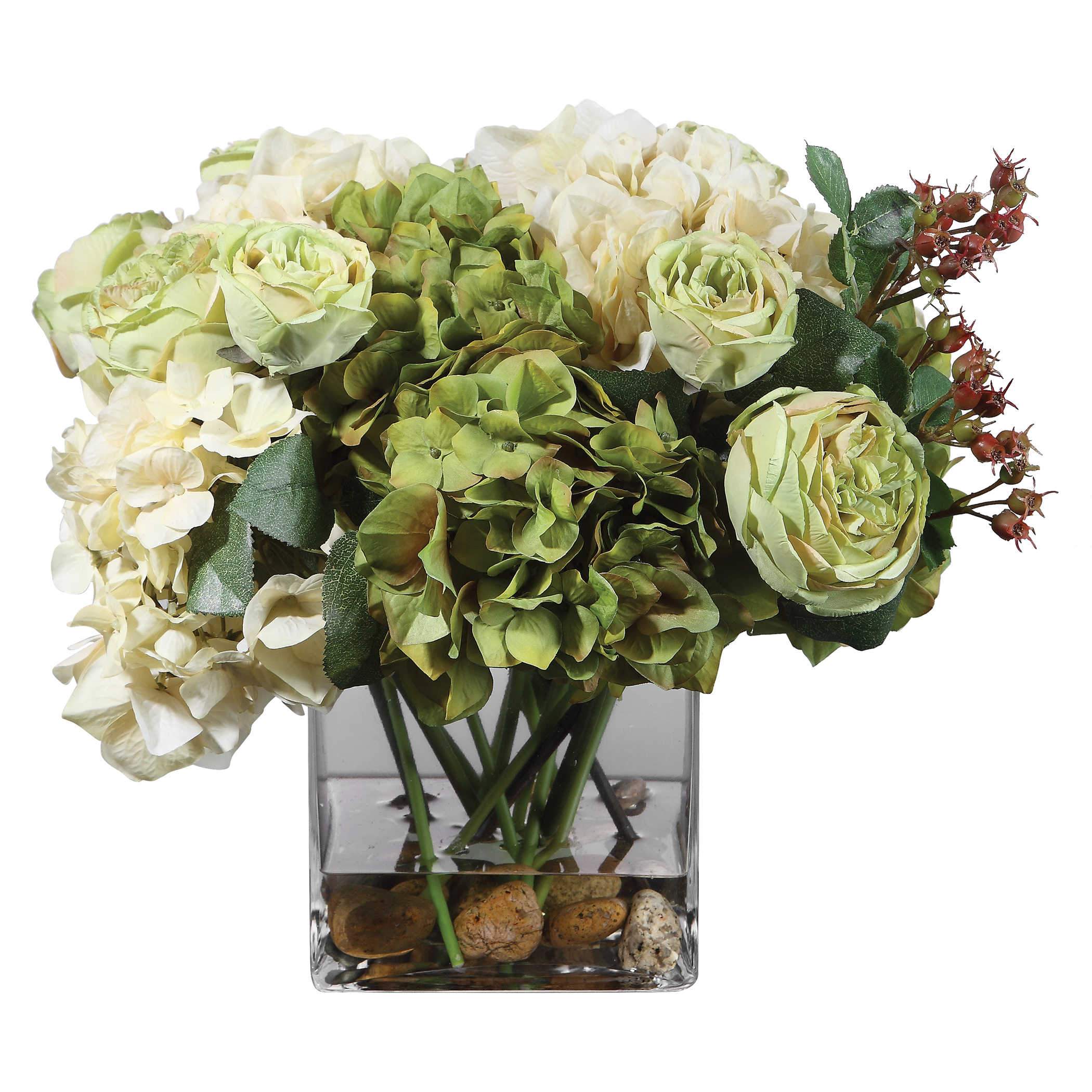 Uttermost Cecily Hydrangea Bouquet - Image 2