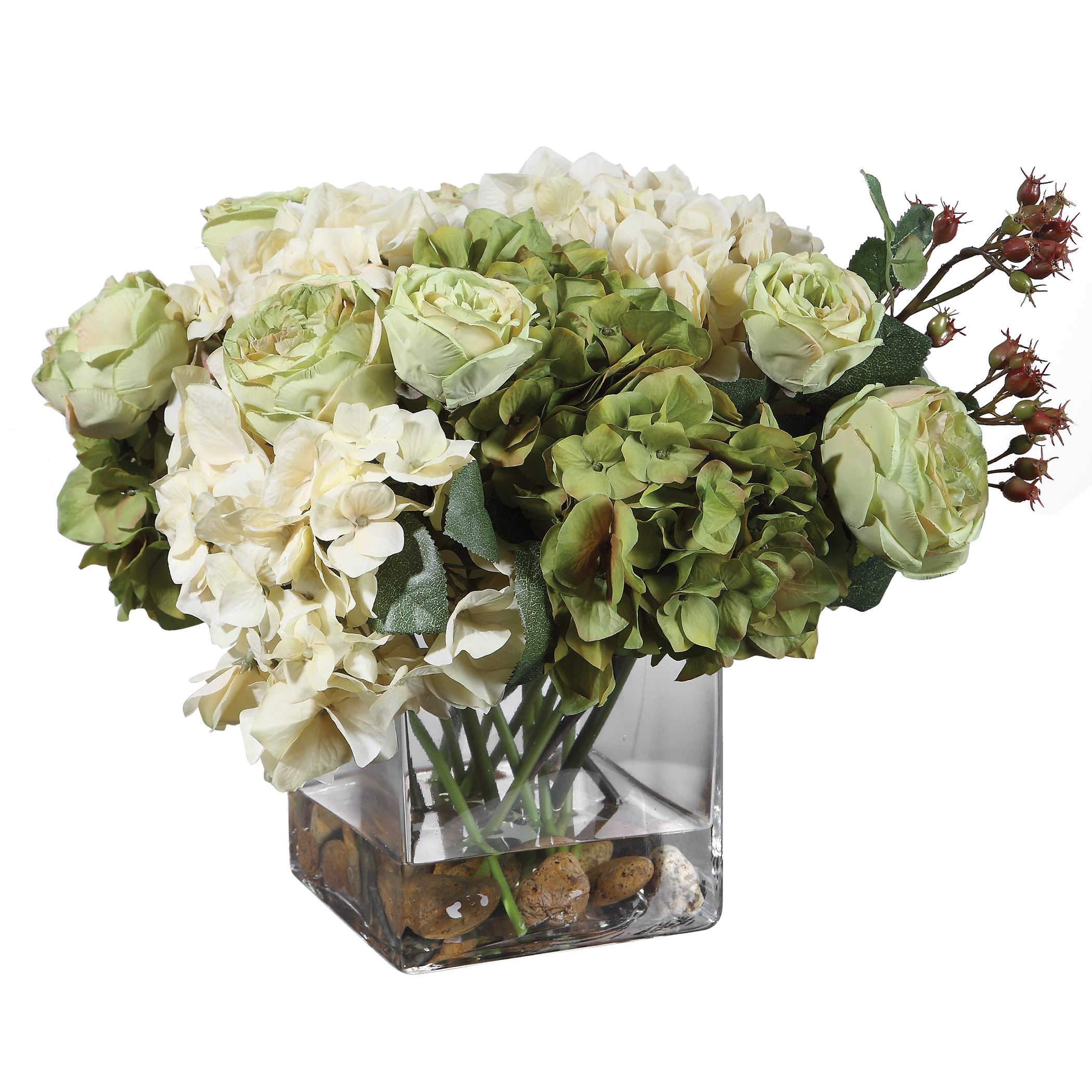 Uttermost Cecily Hydrangea Bouquet - Image 3