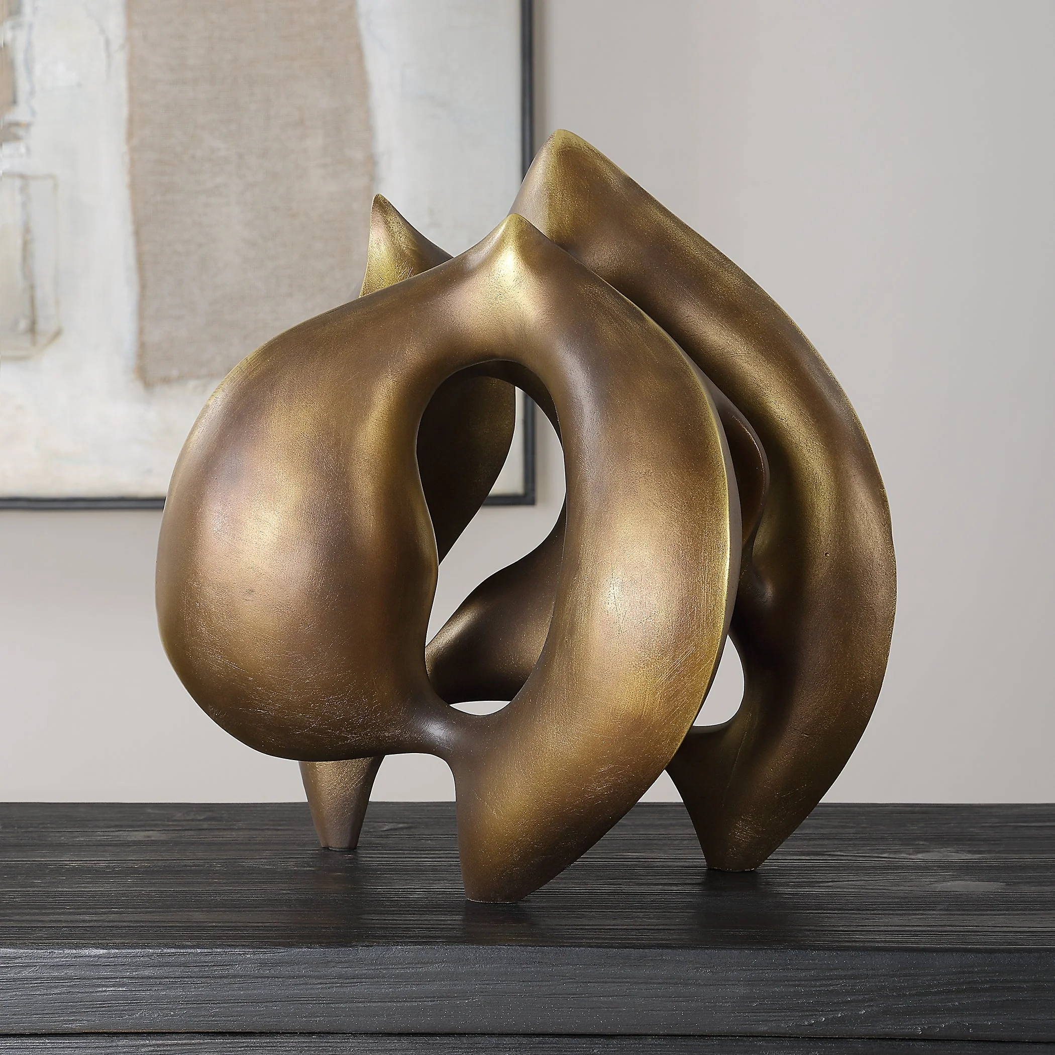 Uttermost Celestial Flow Bronze Sculpture - Image 3