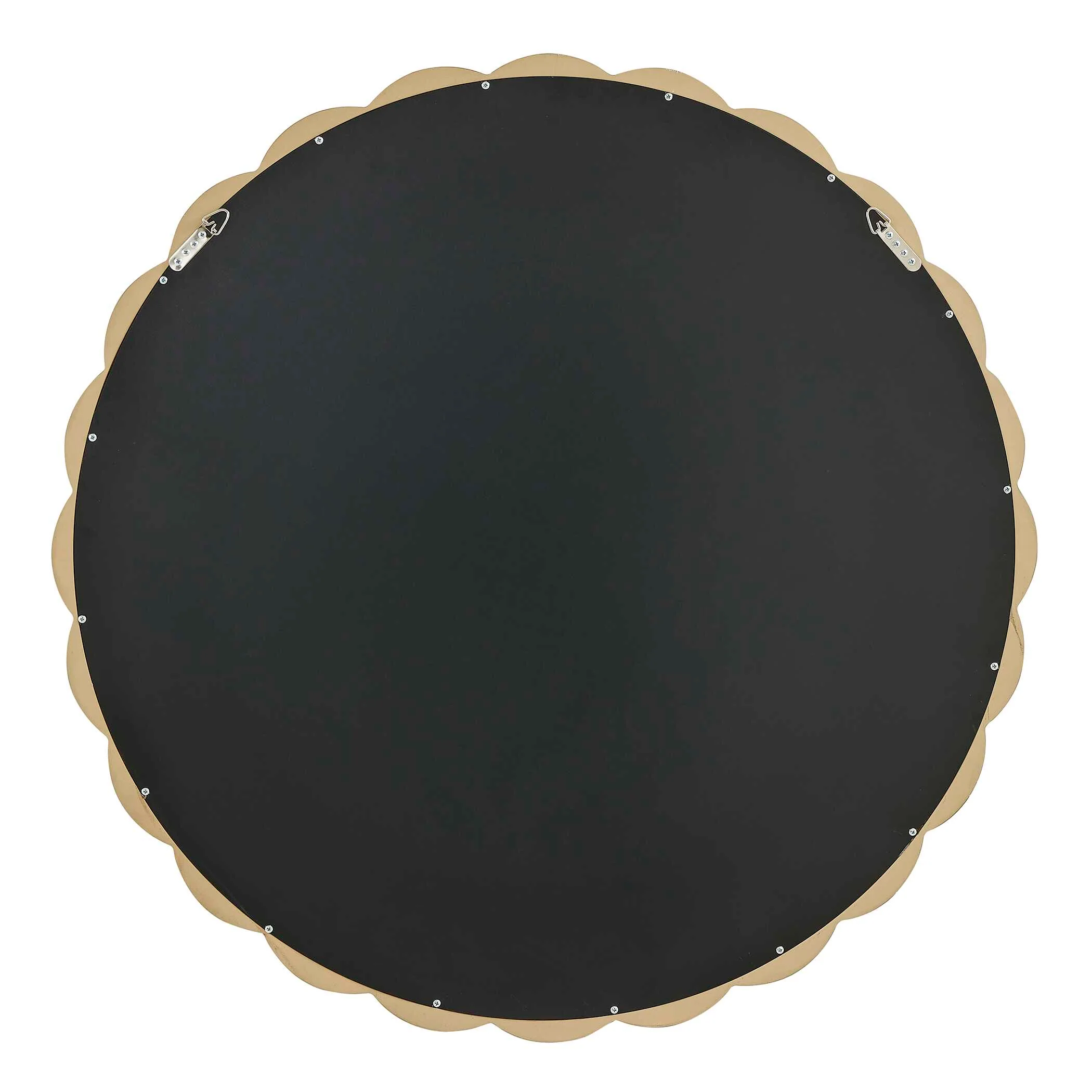Uttermost Cerrito Burnished Ivory Round Mirror - Image 6