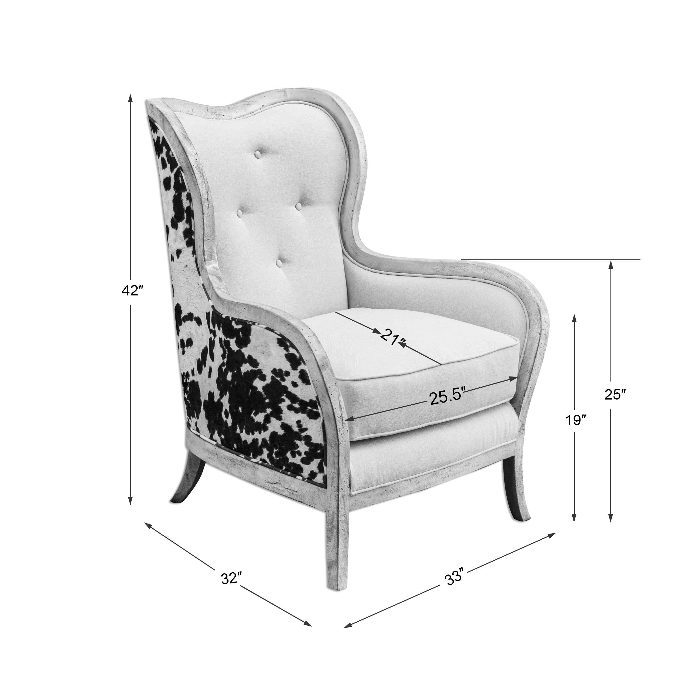 Uttermost Chalina Armchair - Image 4
