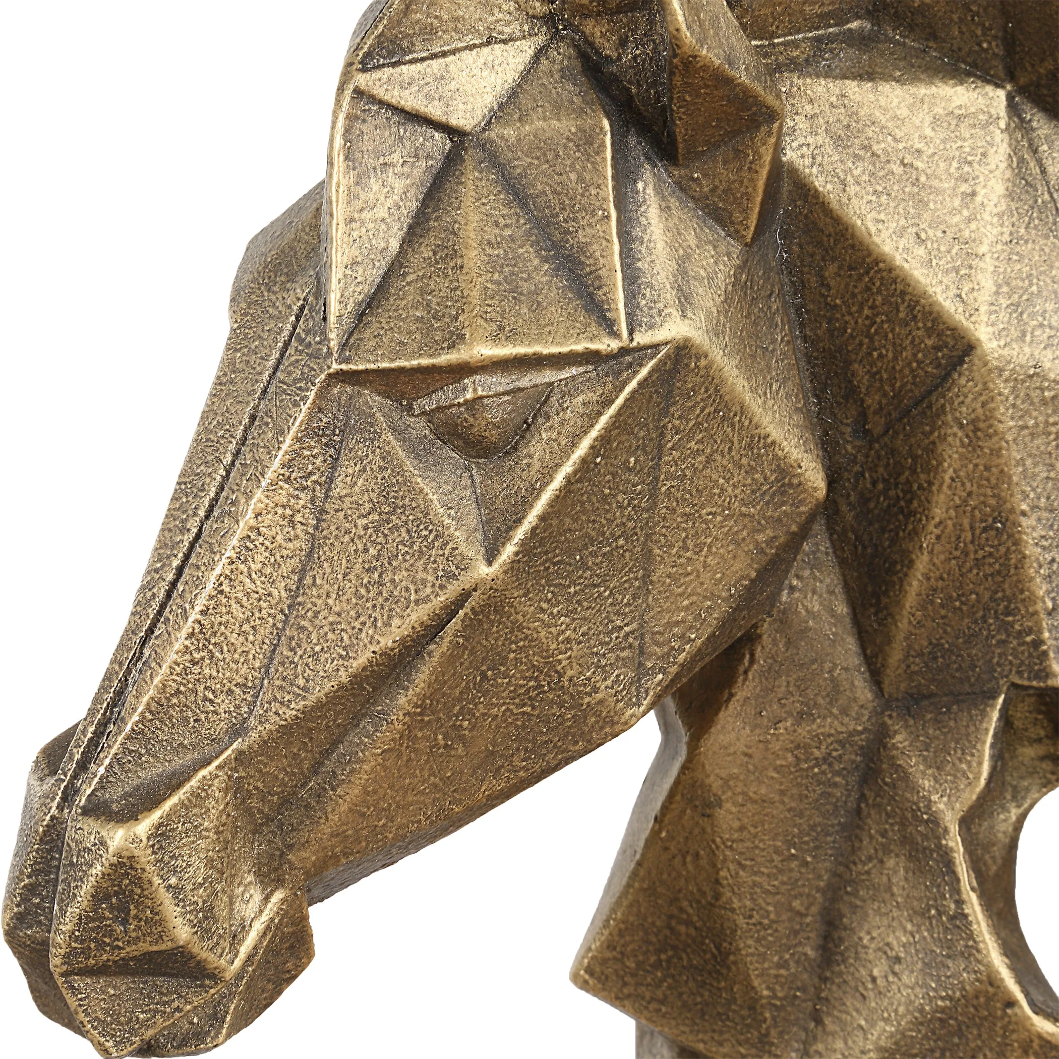Uttermost Chiseled Horse Bust Sculpture - Image 7