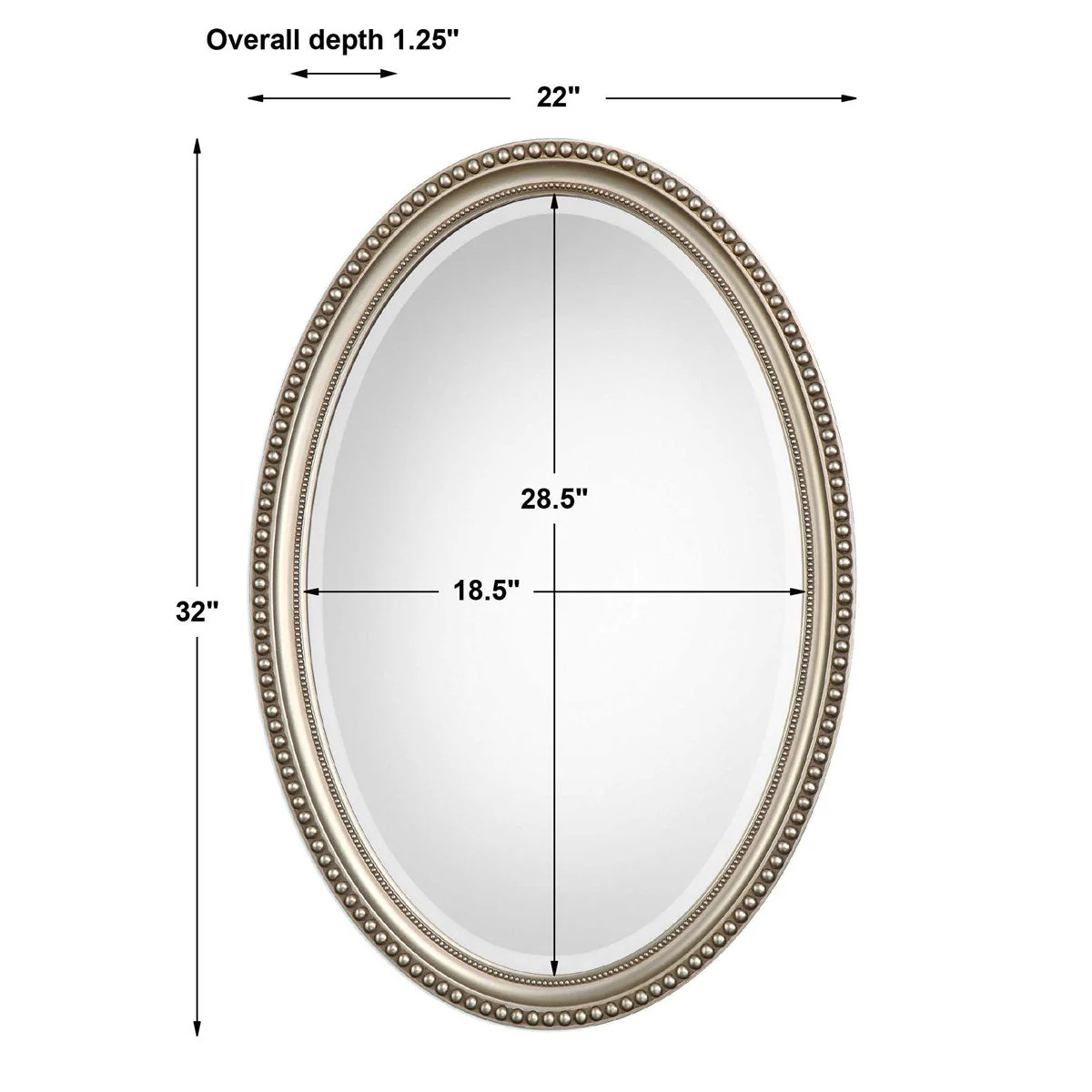 Cimarron Mirror - Silver - Image 7