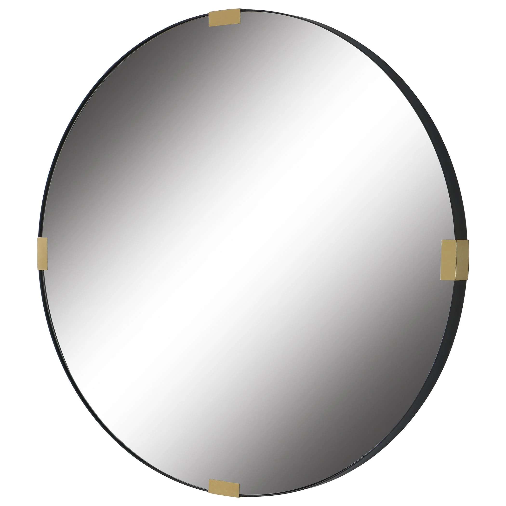 Uttermost Clip Modern Round Mirror - Image 4
