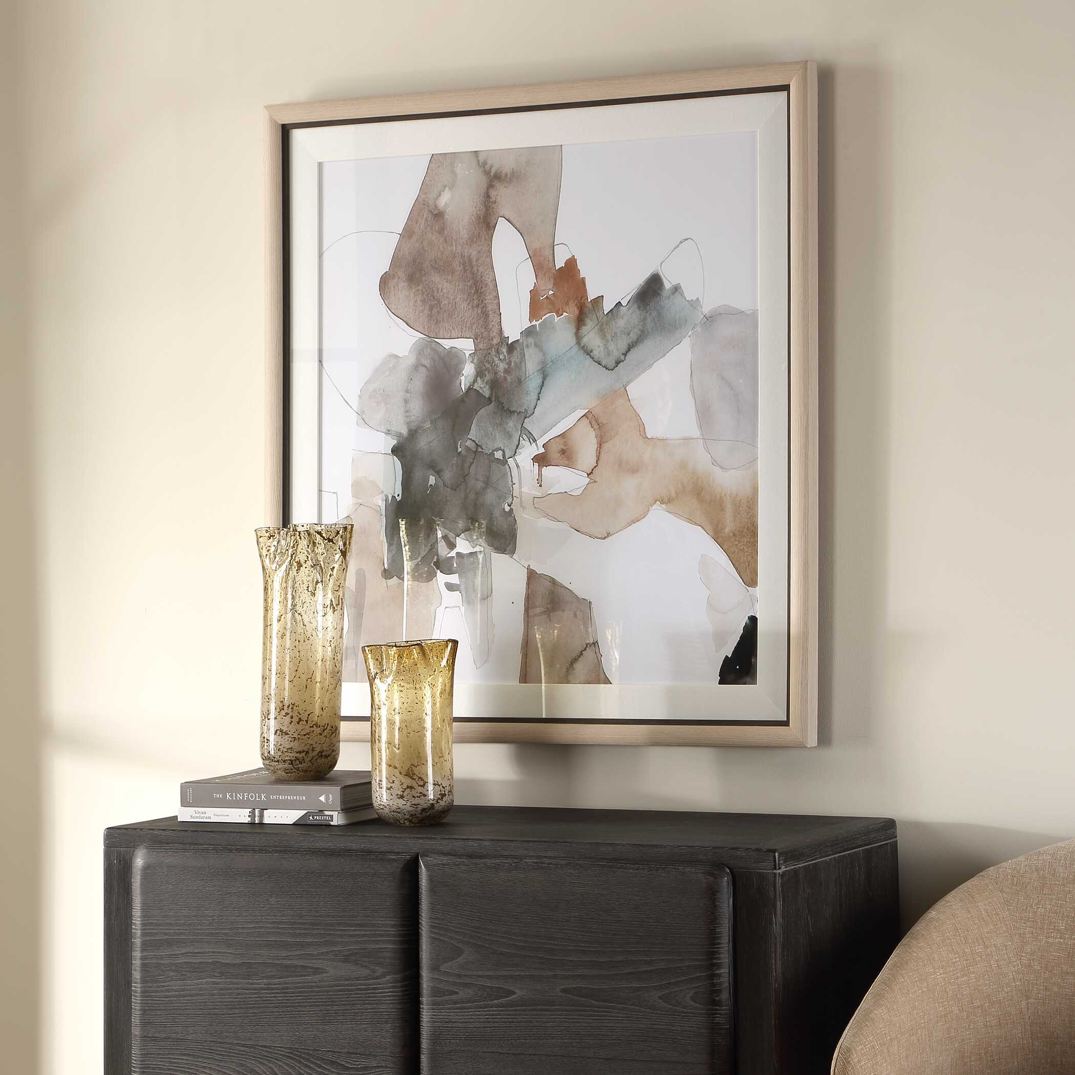 Uttermost Cohesion Framed Abstract Print - Image 3