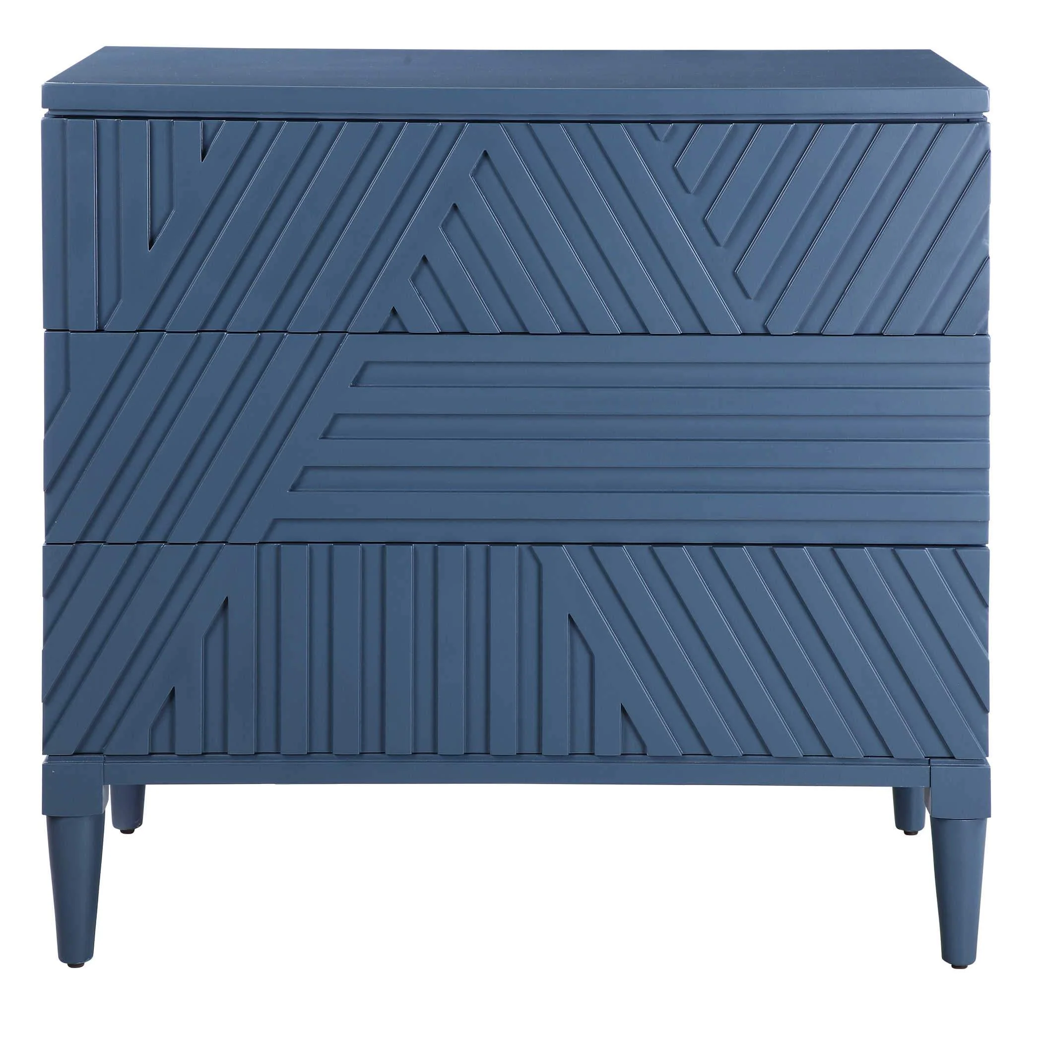 Uttermost Colby Drawer Chest, Blue - Image 2