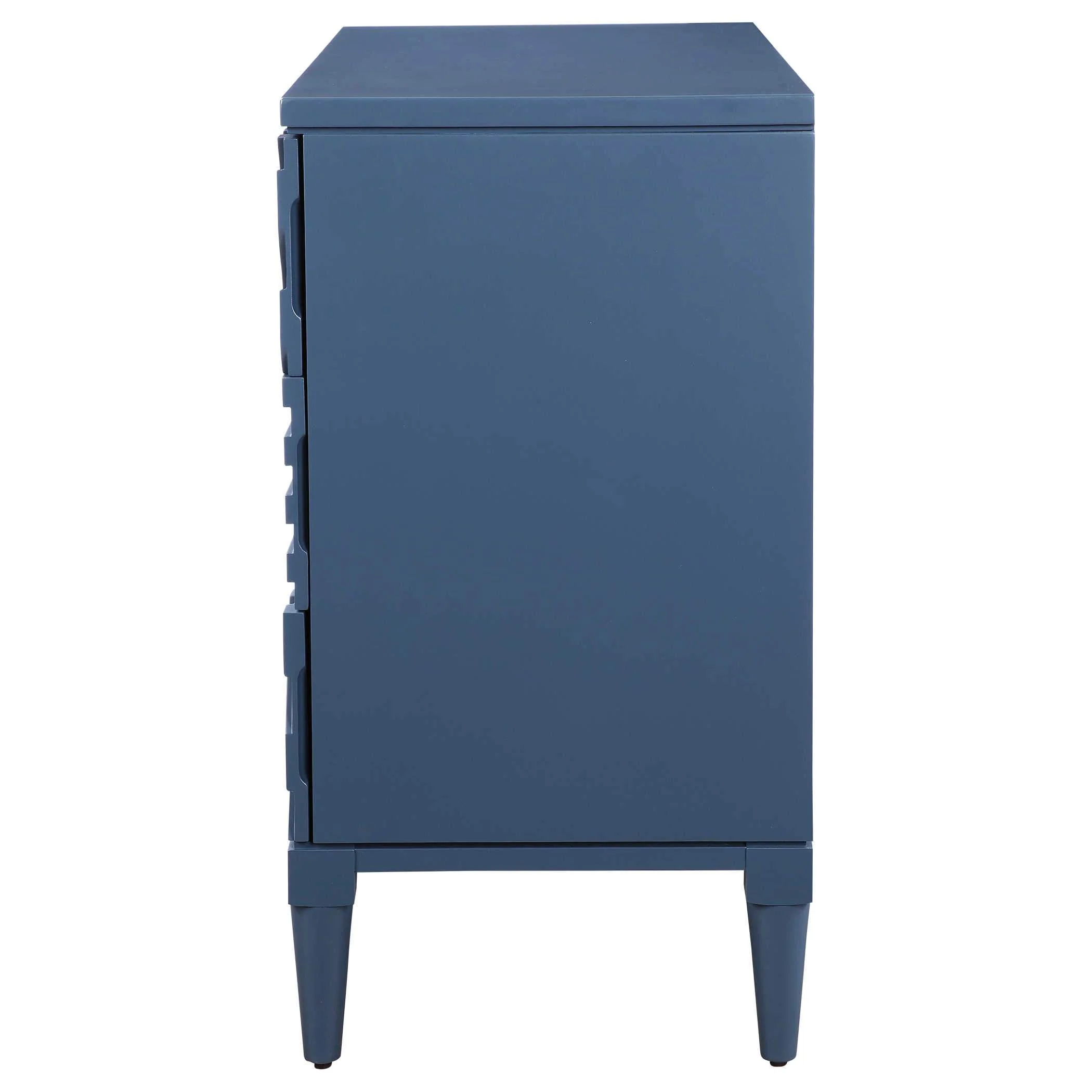 Uttermost Colby Drawer Chest, Blue - Image 3