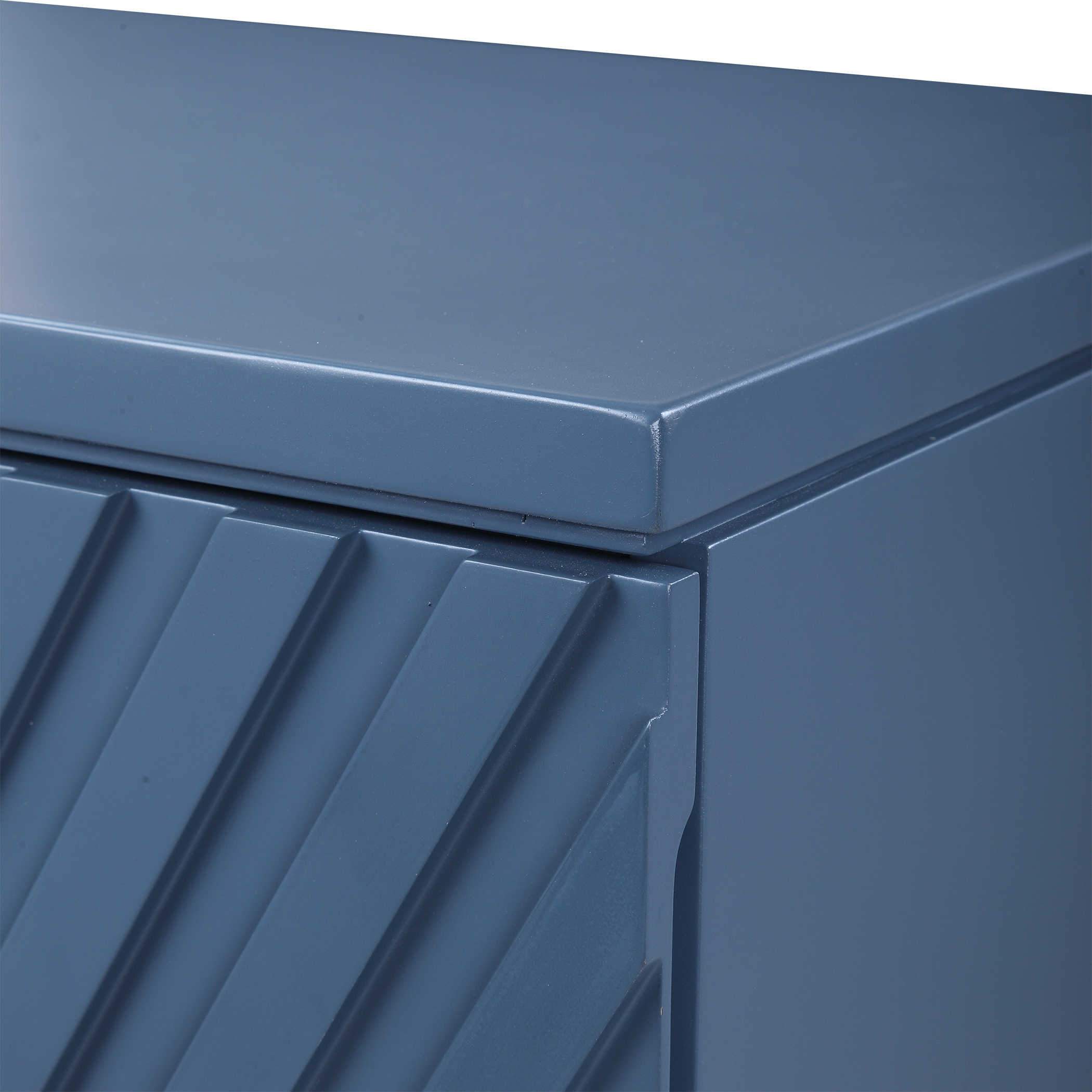 Uttermost Colby Drawer Chest, Blue - Image 6