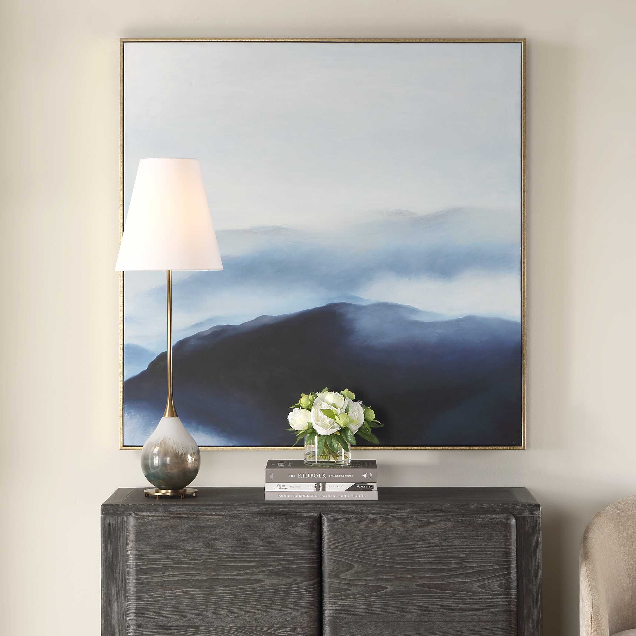 Uttermost Cold Shoulder Hand Painted Landscape Art - Image 2