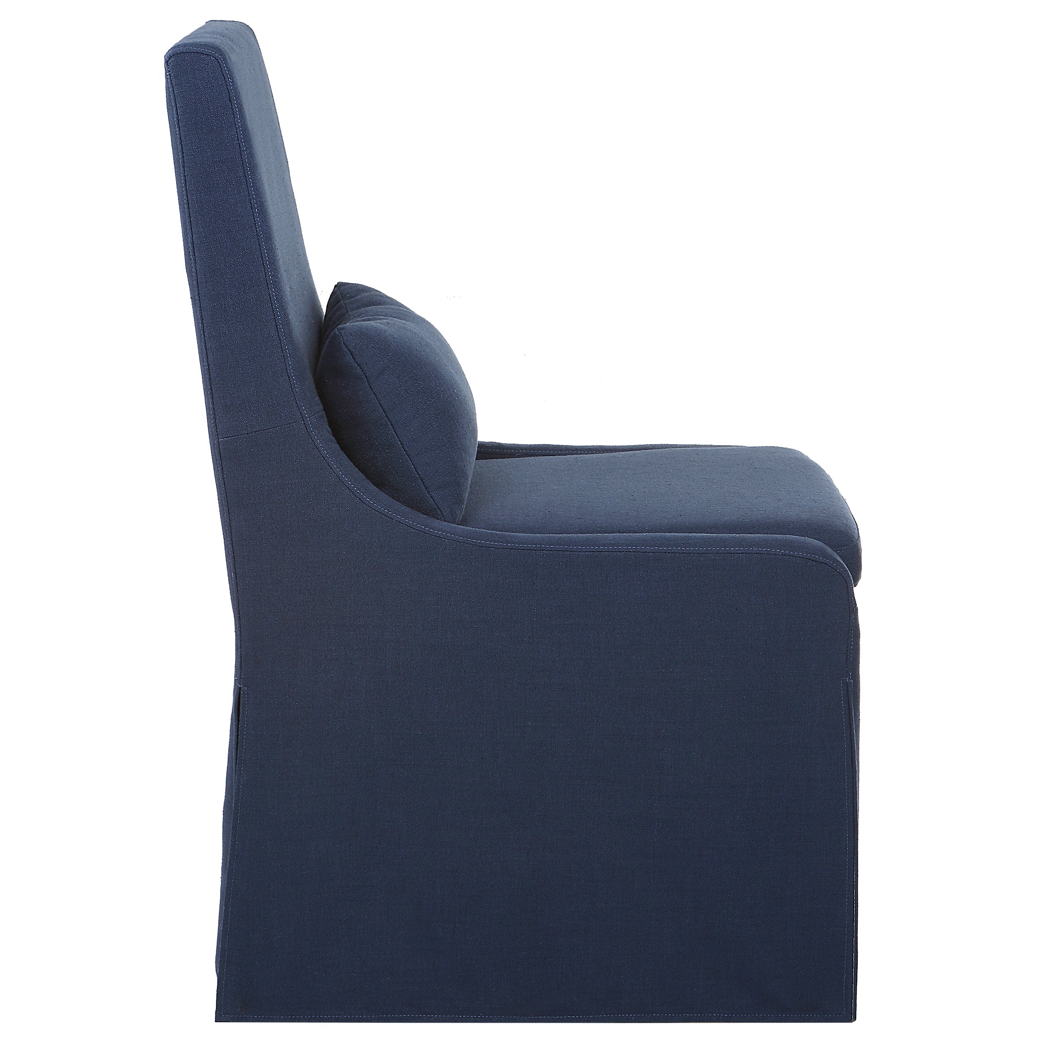 Uttermost Coley Denim Armless Chair - Image 5
