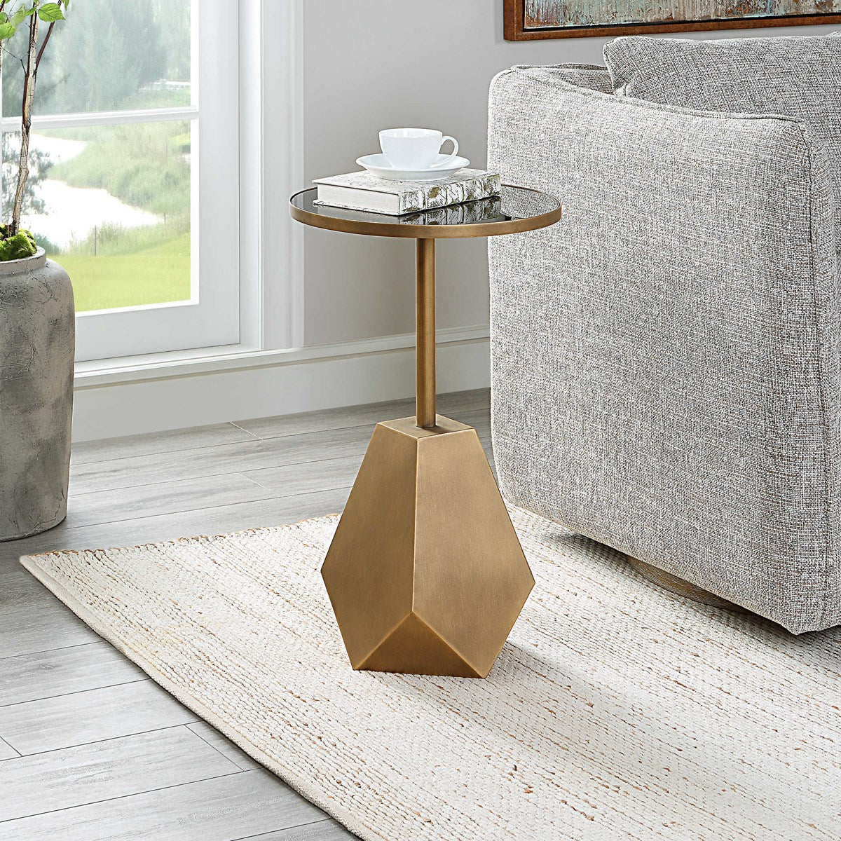 Uttermost Comet Accent Table