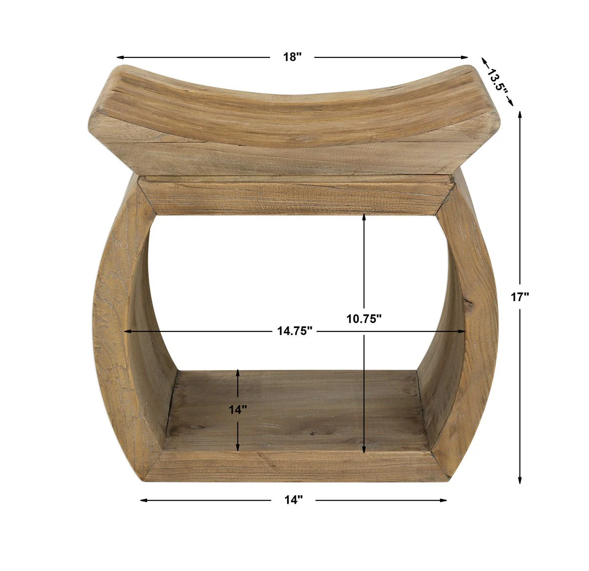 Uttermost Connor Accent Stool - Image 5
