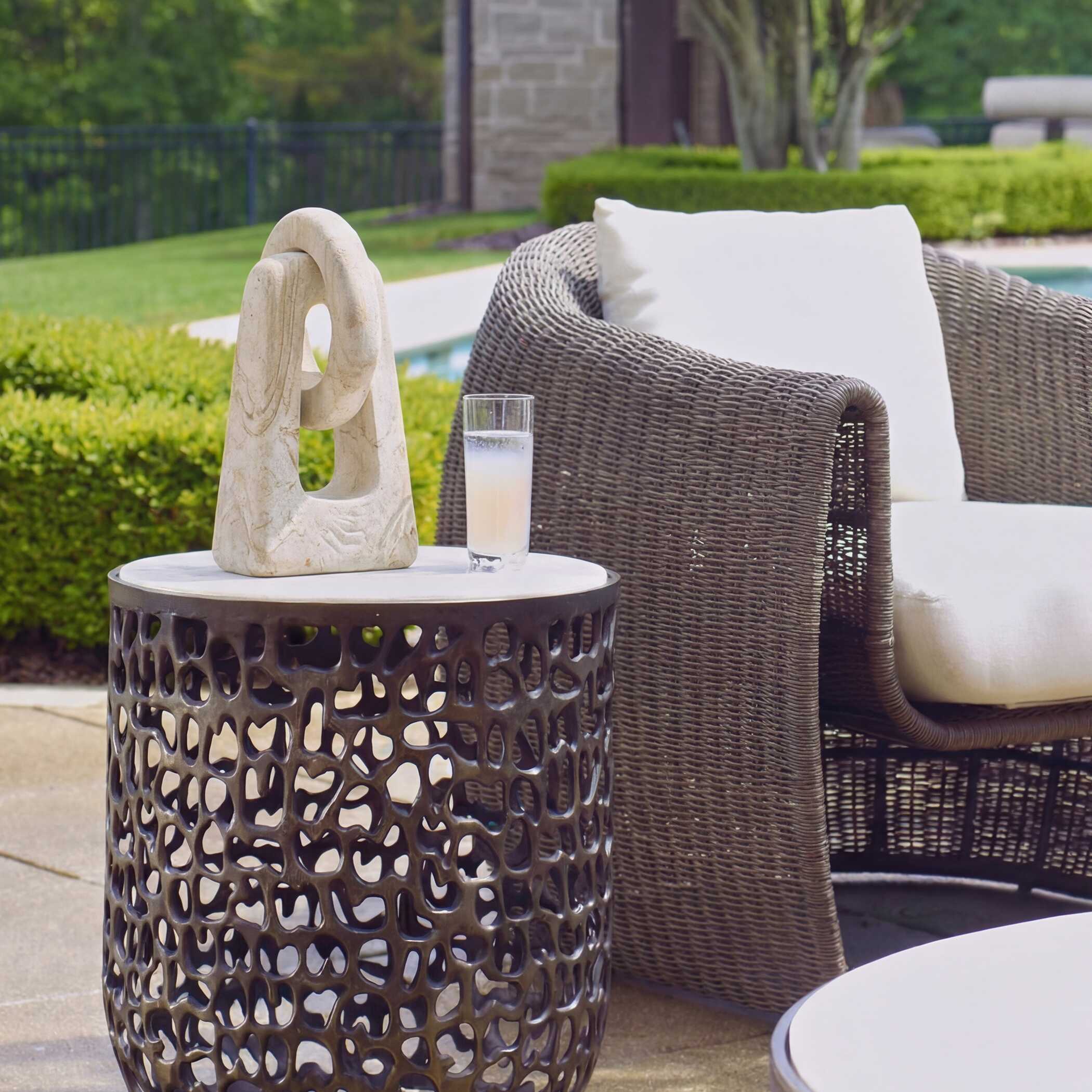 Uttermost Continuum Indoor-Outdoor Stone Sculpture - Image 2