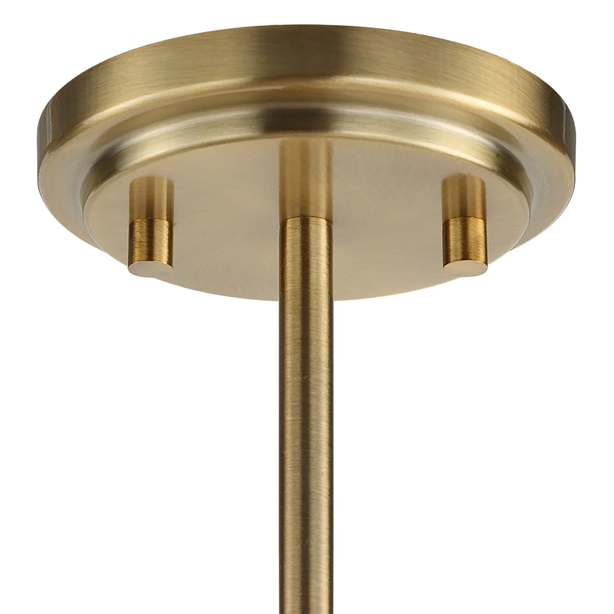 Uttermost Cret 12 Light Brass Chandelier - Image 5