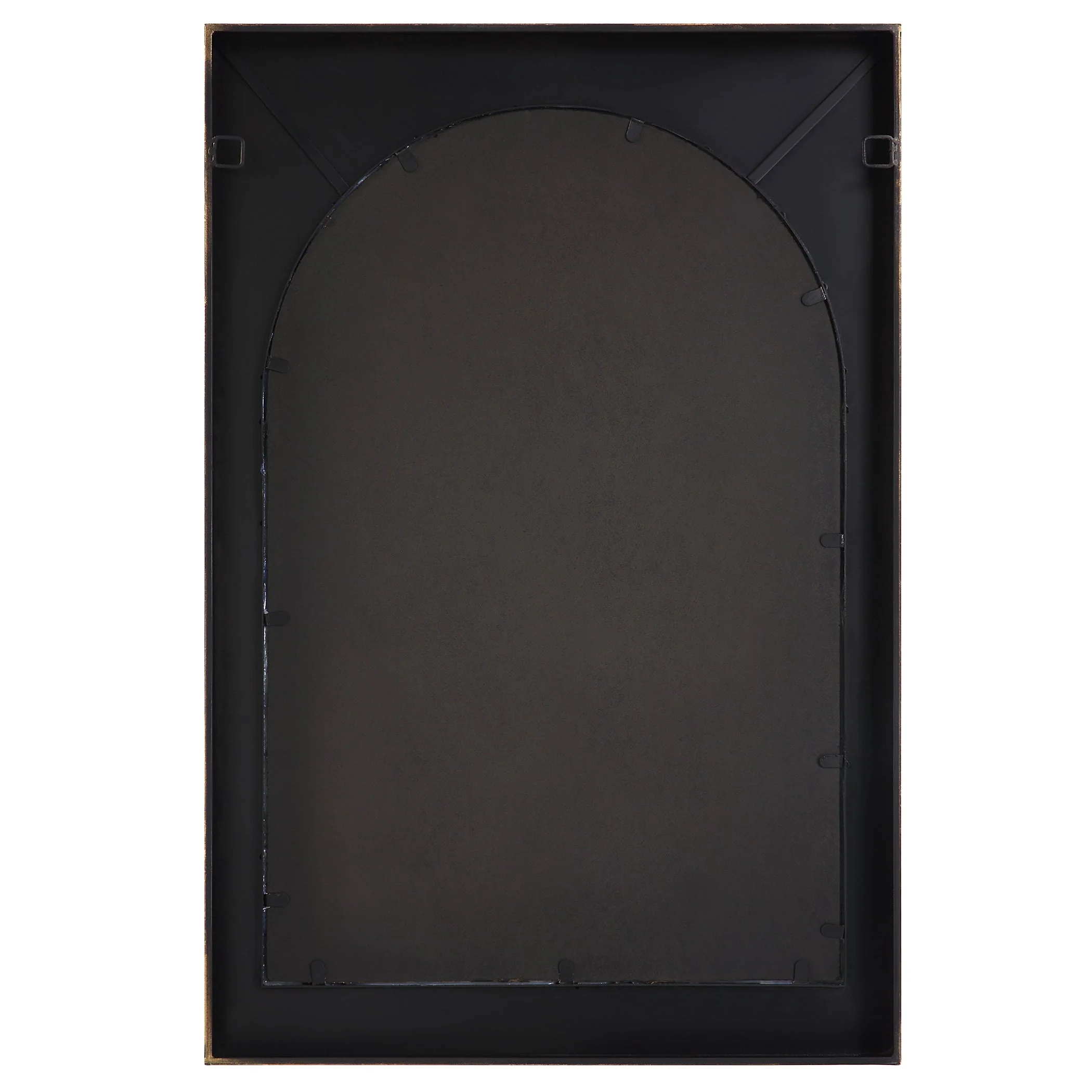Uttermost Crisanta Gloss White Arch Mirror - Image 7