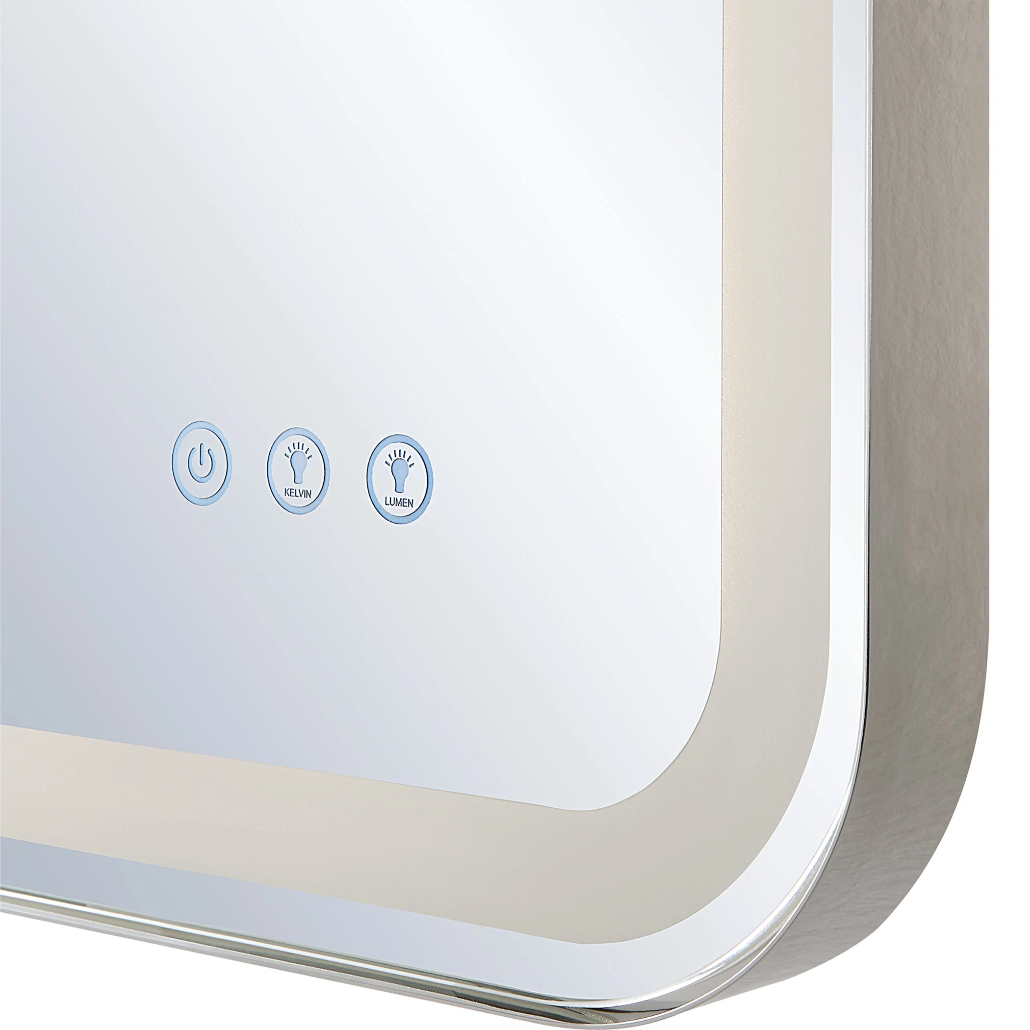Uttermost Crofton Lighted Nickel Vanity Mirror - Image 7