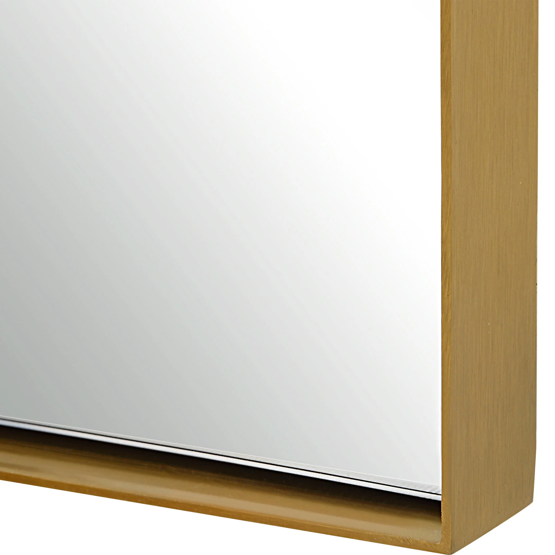 Uttermost Crosley Antique Brass Arch Mirror - Image 5