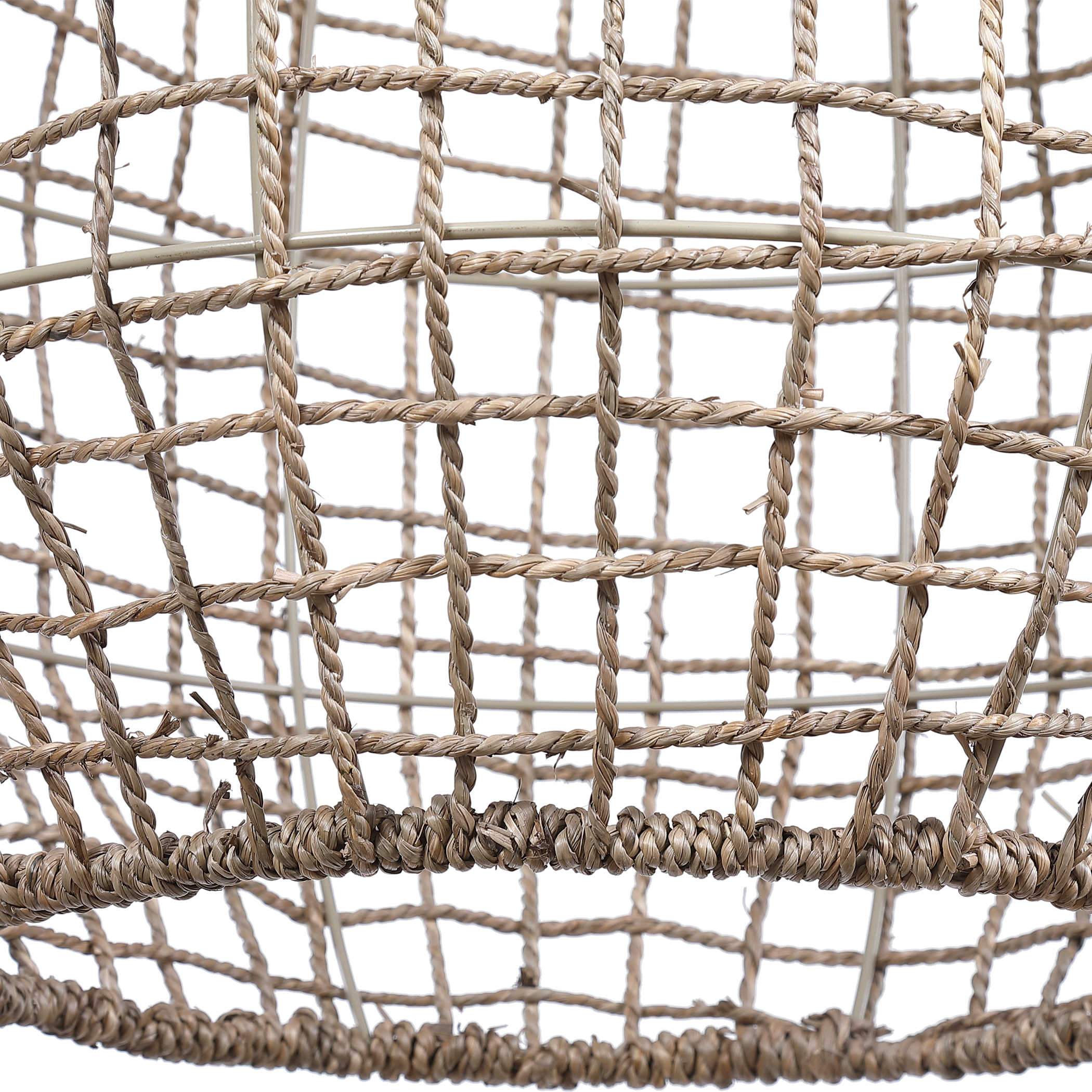 Uttermost Cross Weave, 1 Lt Pendant - Image 6