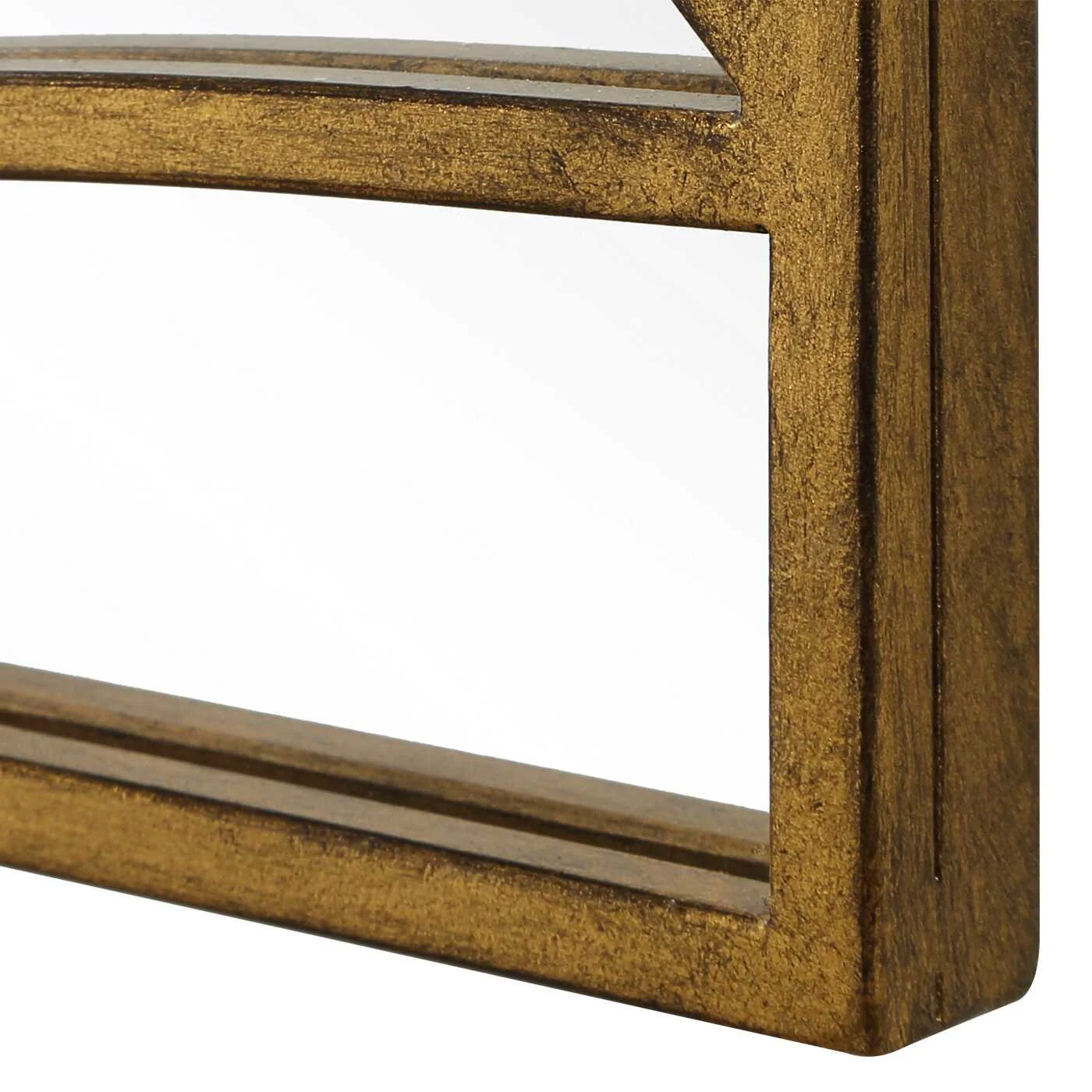 Uttermost Crossed Up Gold Full Length Mirror - Image 5
