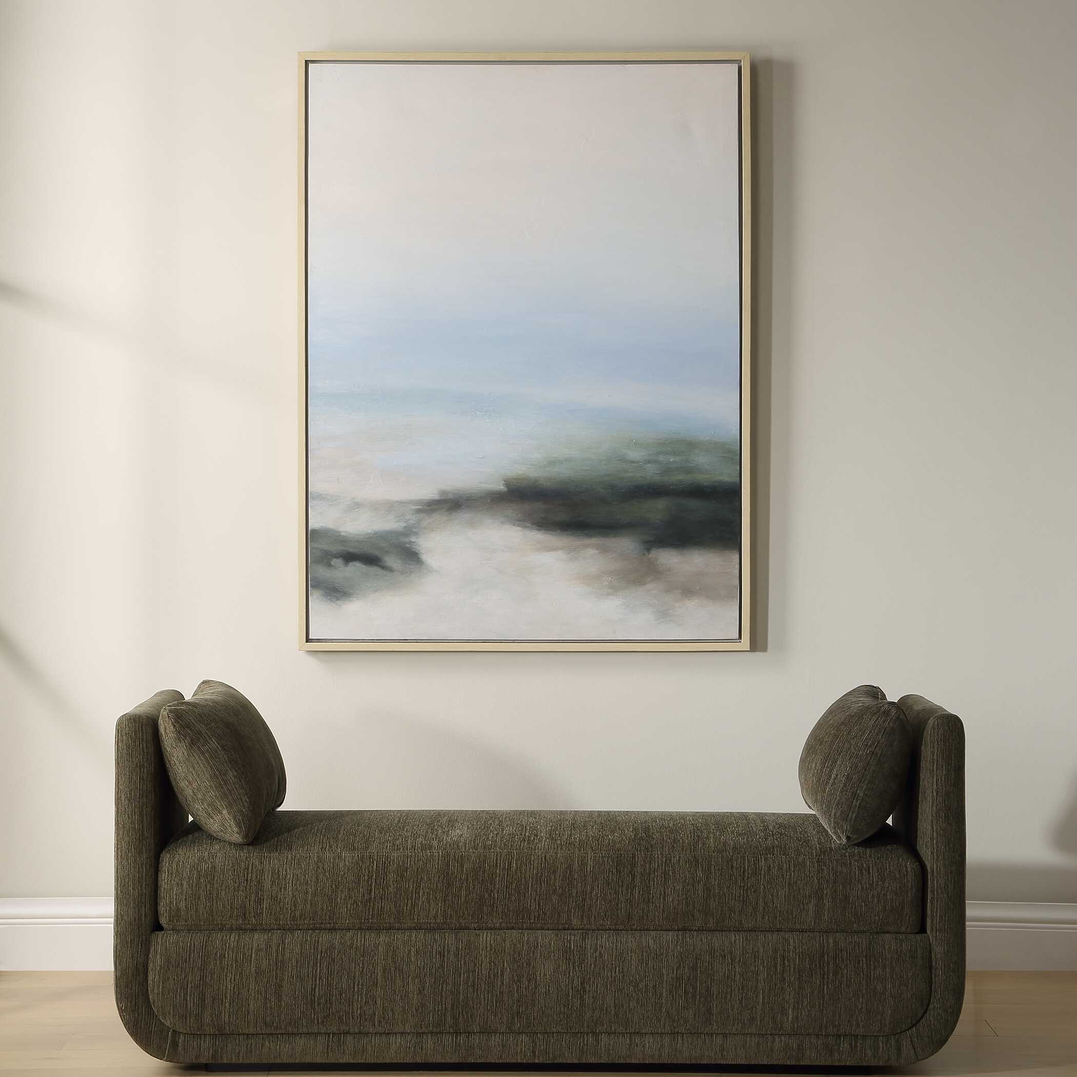 Uttermost Crossing Paths Coastal Landscape Painting - Image 2