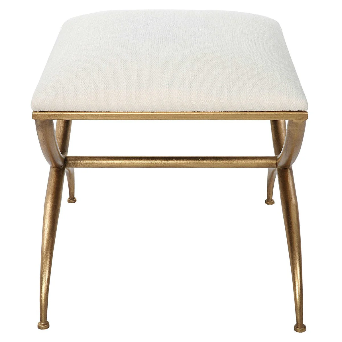 Uttermost Crossing Small Bench, White - Image 4