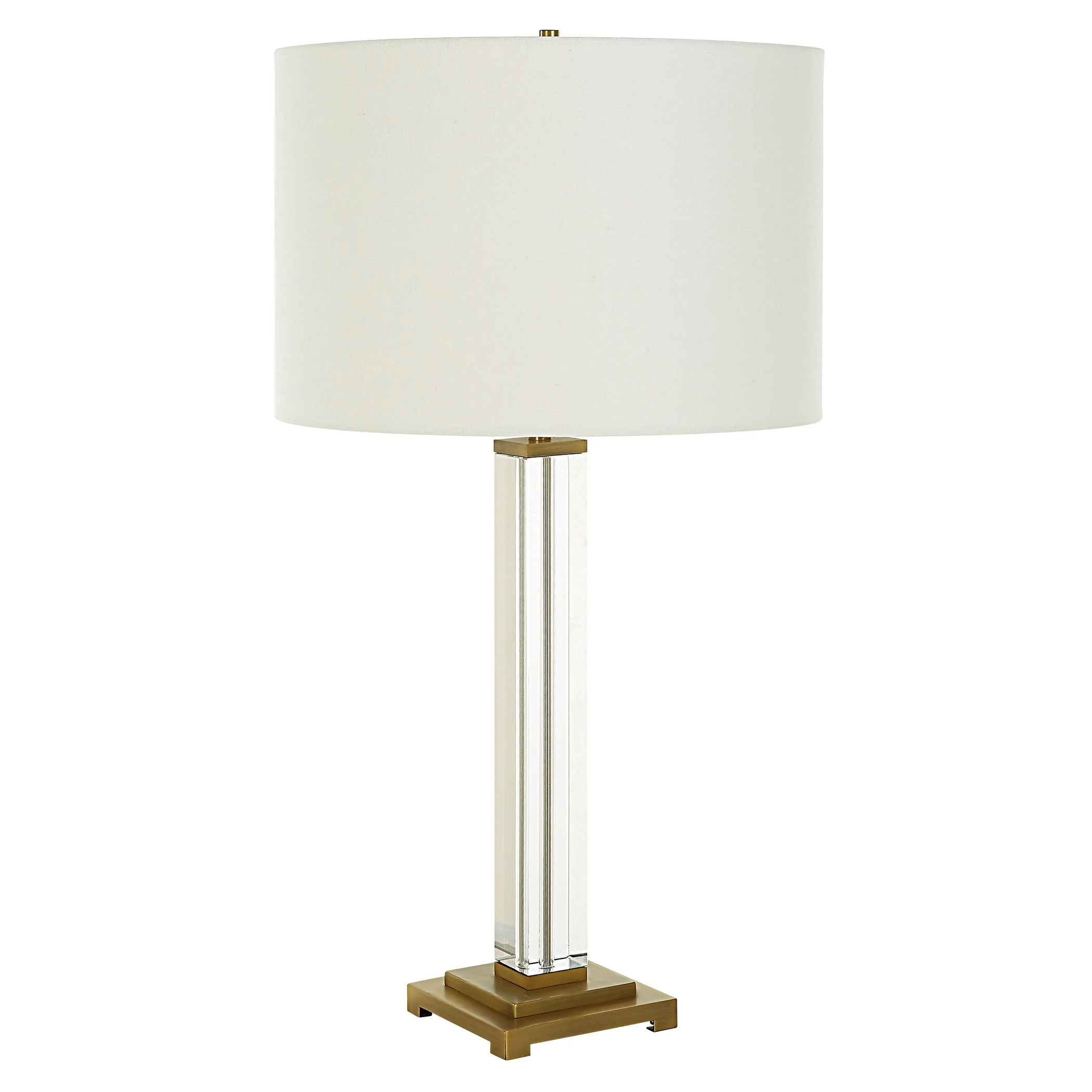 Uttermost Crystal Column Table Lamp - Image 4