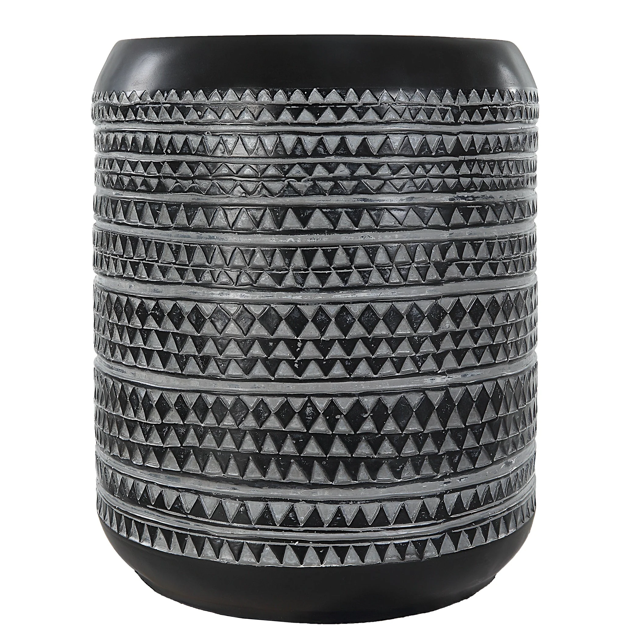 Uttermost Cutting Edge Tribal Accent Table - CLOSEOUT