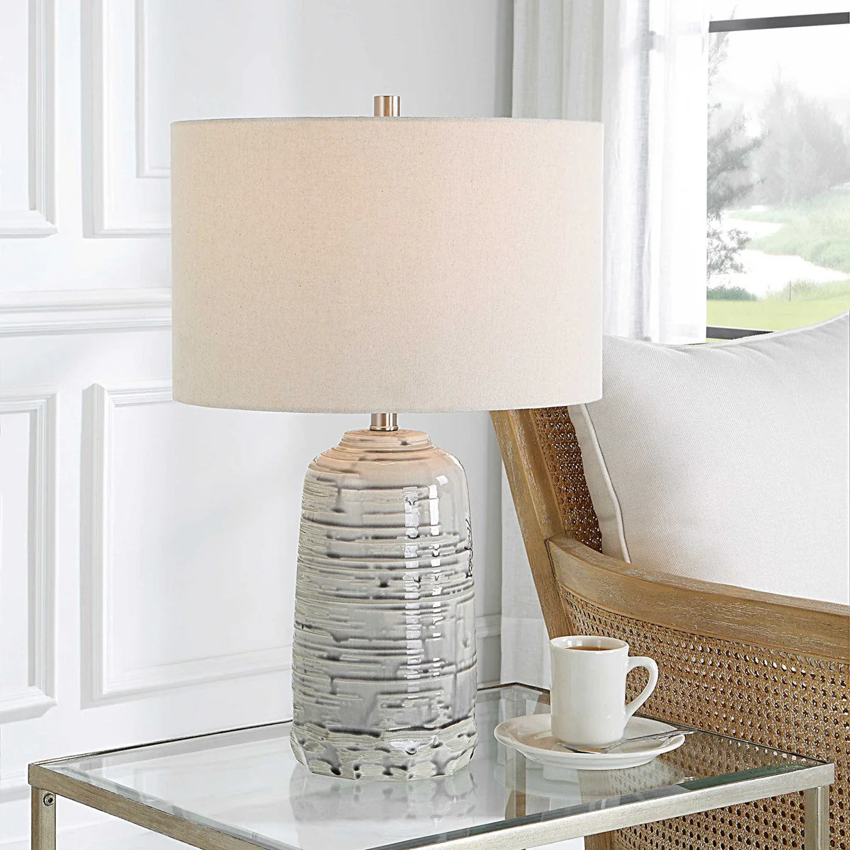 Uttermost Cyclone Table Lamp