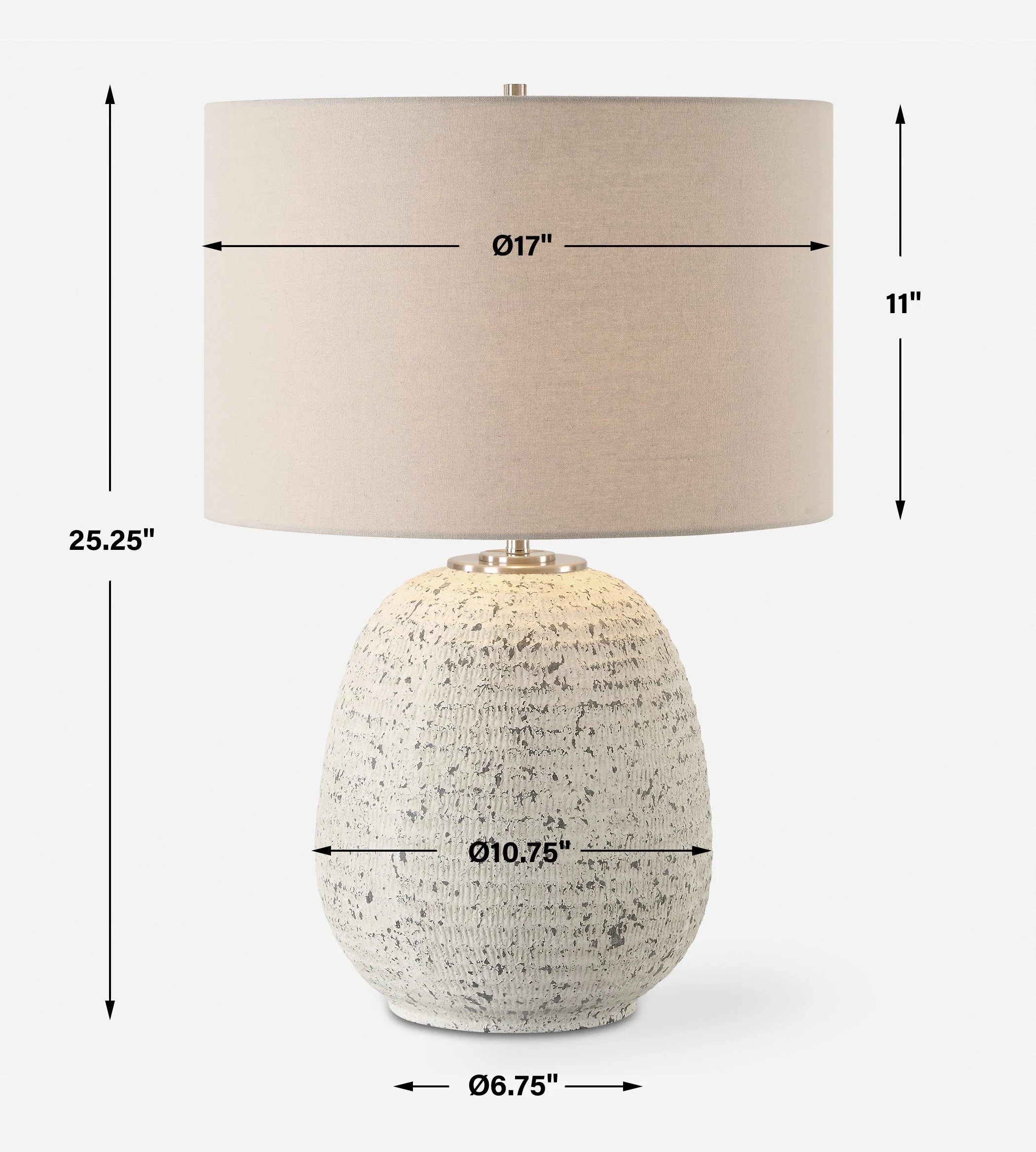 Uttermost Danala Stone Table Lamp - Image 3
