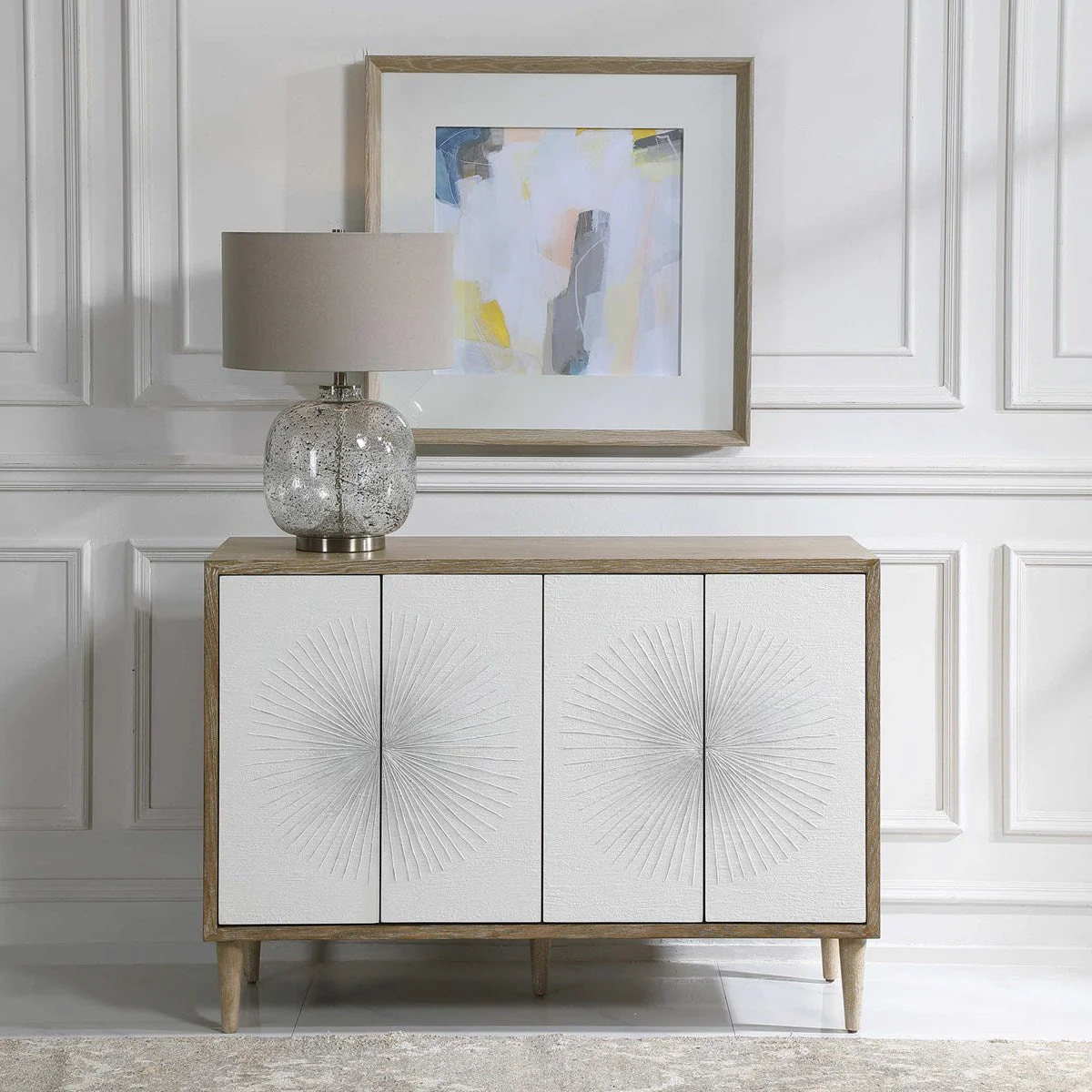 Uttermost Dani 4 Door Cabinet