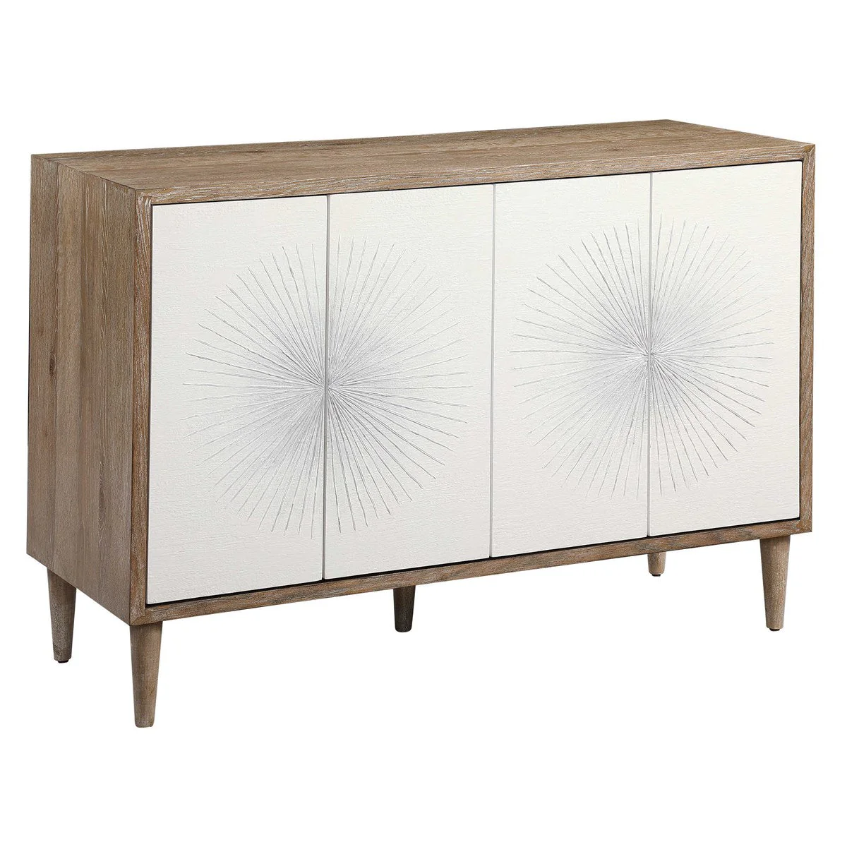 Uttermost Dani 4 Door Cabinet - Image 4