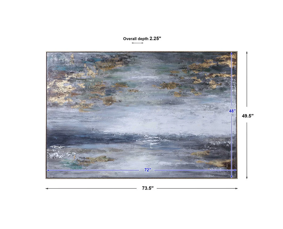 Uttermost Dawn to Dusk Hand Painted Canvas - Image 6